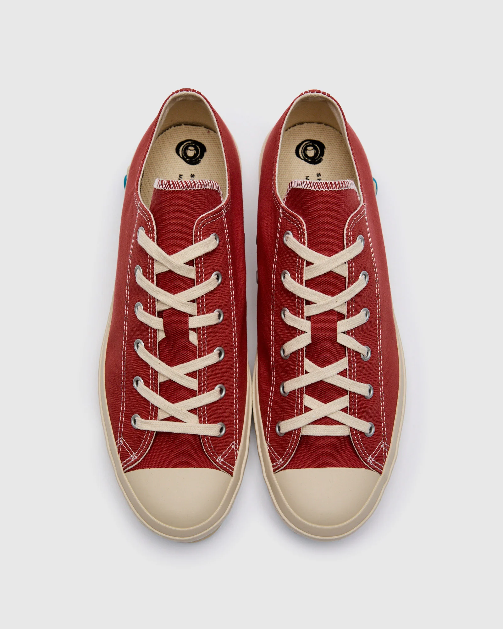 01JP Low Top Sneaker in Red - Image 6