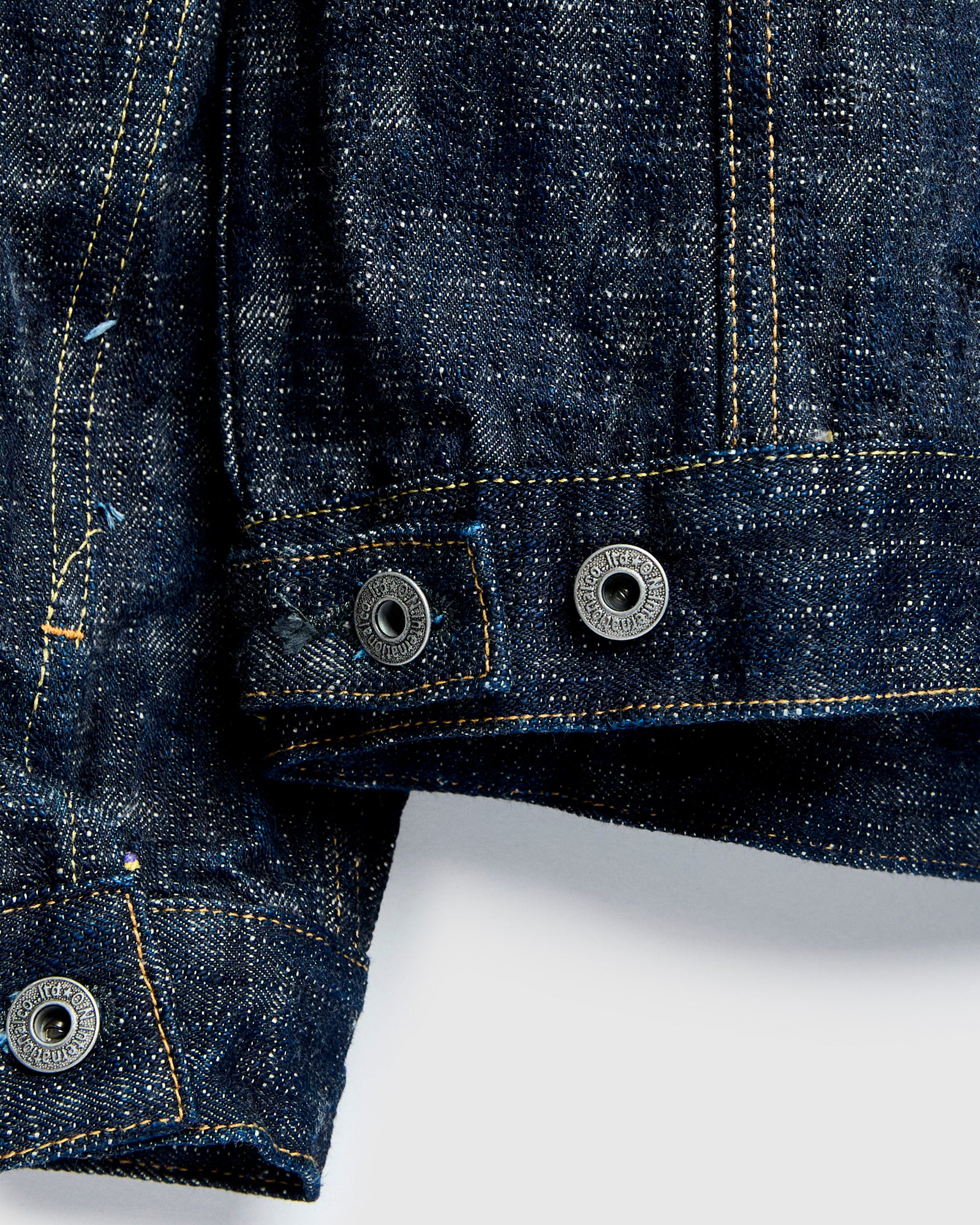 02527P "Kasuri" 17oz Slub Selvedge Denim Jacket - Image 11