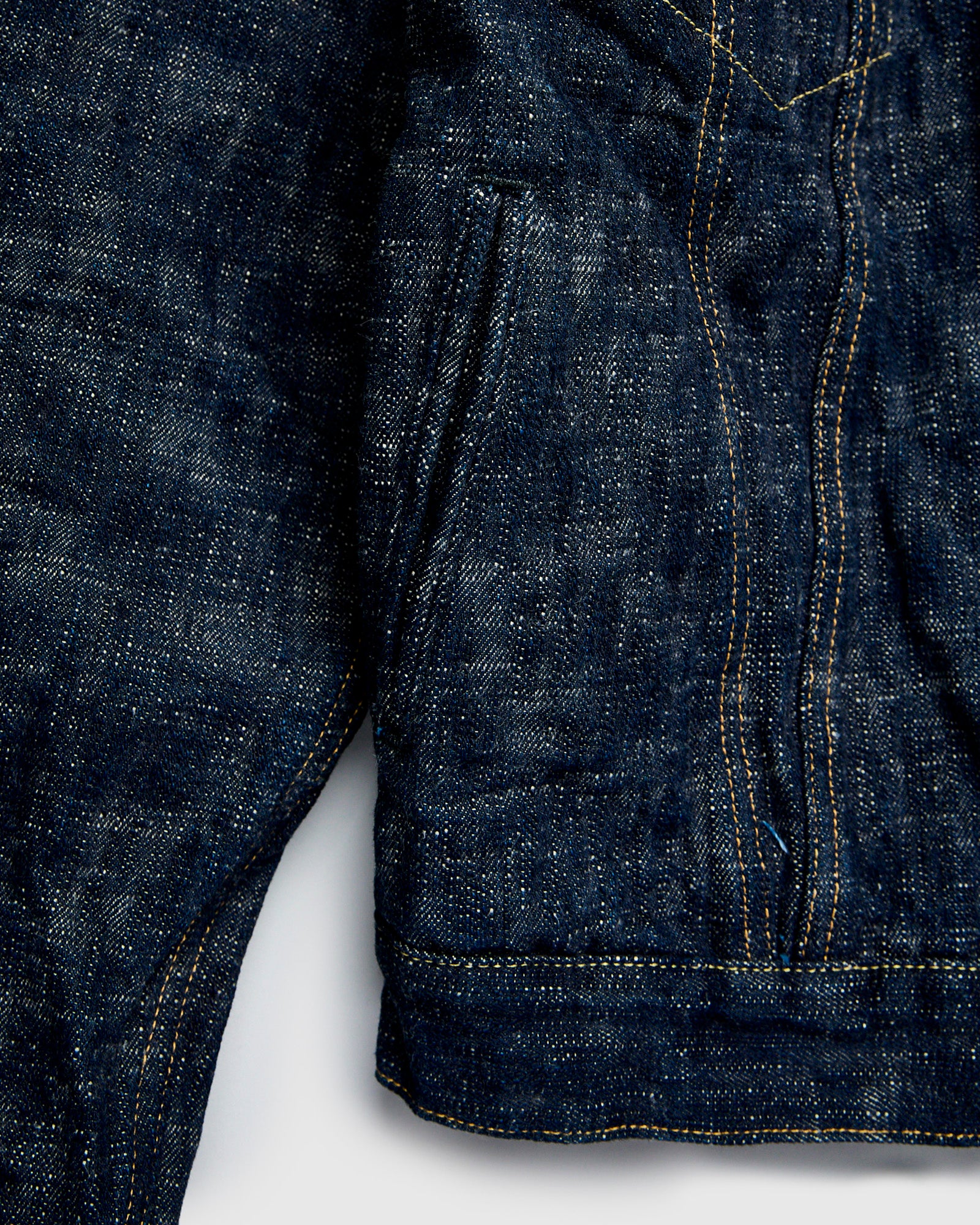 02527P "Kasuri" 17oz Slub Selvedge Denim Jacket - Image 8