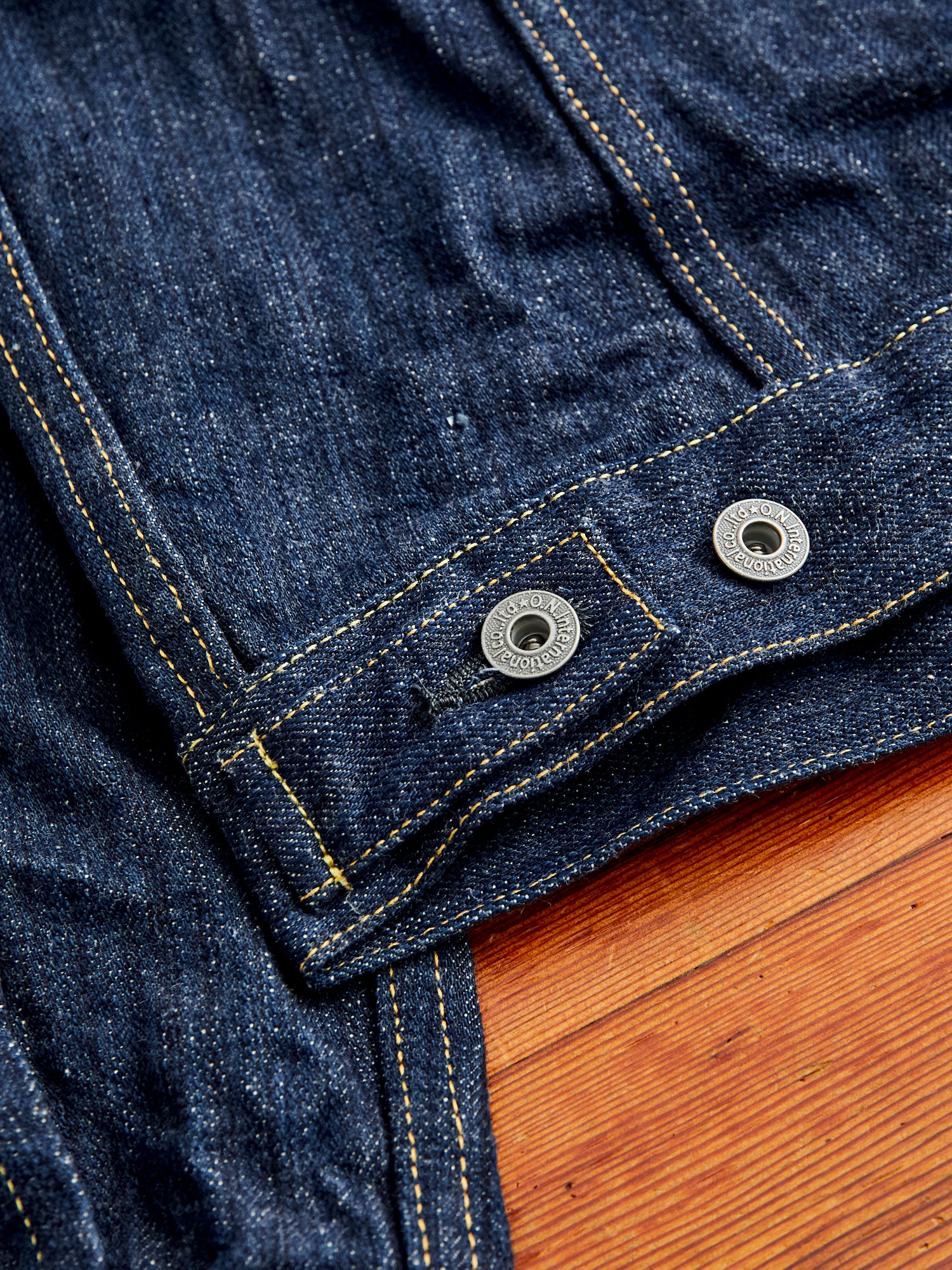 02527P "Kiwami" 16oz Natural Indigo Selvedge Denim Jacket - Image 12
