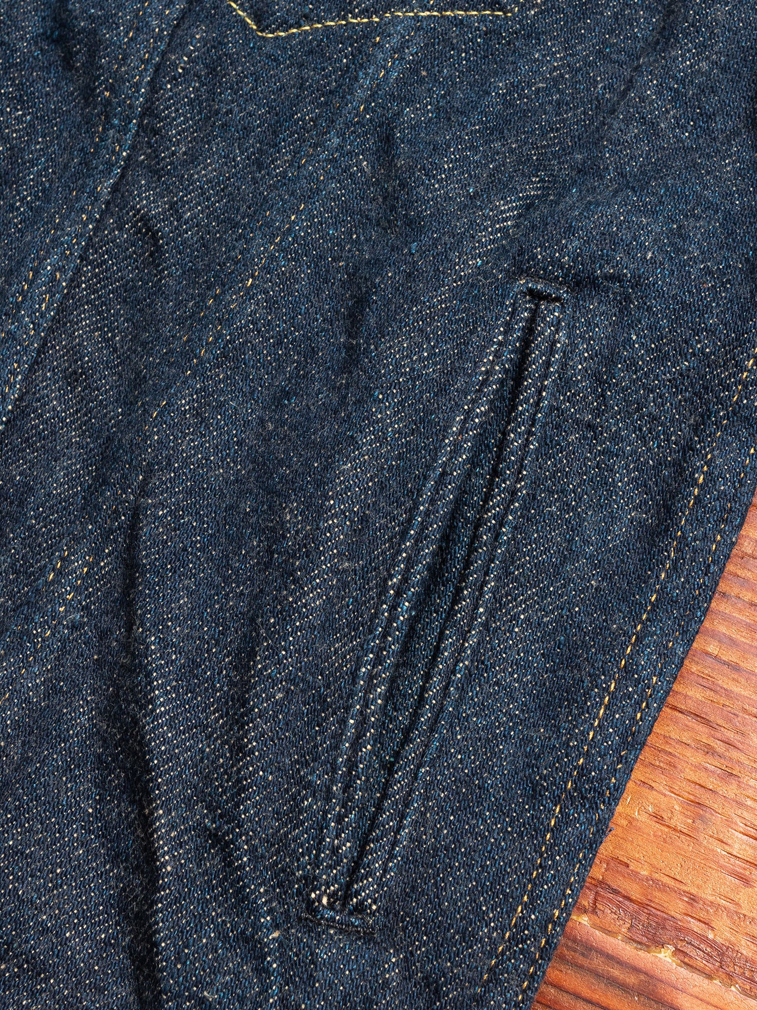 02527P-ZR "Secret Denim" 20oz Selvedge Denim Jacket - Image 6