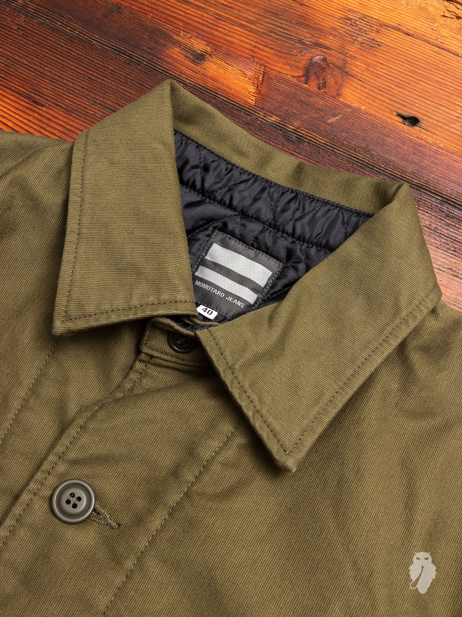 03-121 Military Coderane Coverall Jacket in Olive Drab - Image 3
