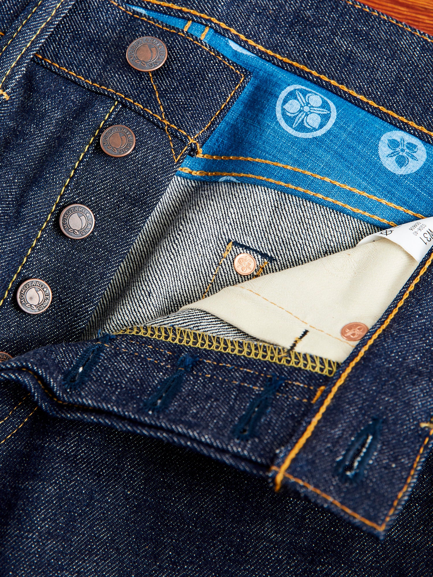 0306-40 "Legacy Blue" 14.7oz Selvedge Denim - Tight Tapered Fit - Image 7