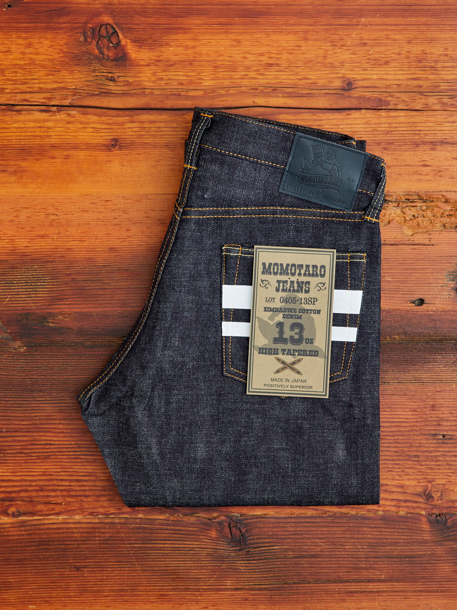 0405-13SP 13oz Selvedge Denim - High Tapered Fit - Image 2
