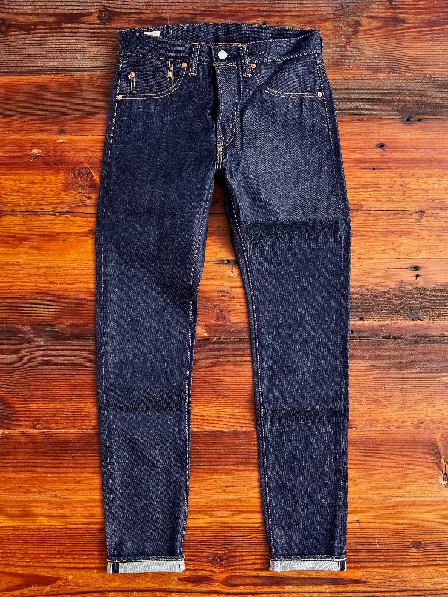 0405-36SP "Ultimate Pima GTB" 13oz Selvedge Denim - High Tapered Fit - Image 4