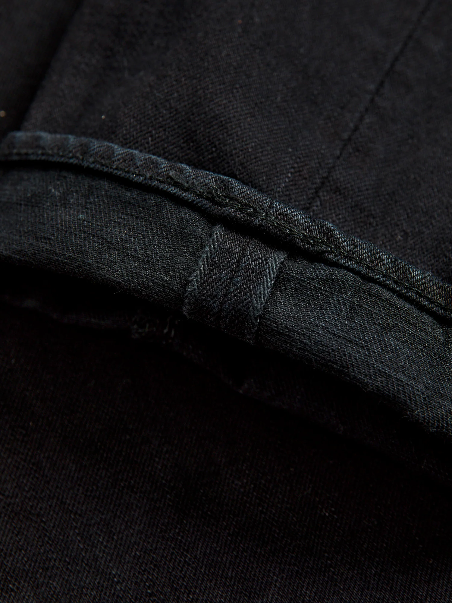 0405SP-OD "Sumi Ink Overdye" 15.7oz Selvedge Denim - High Tapered Fit - Image 10