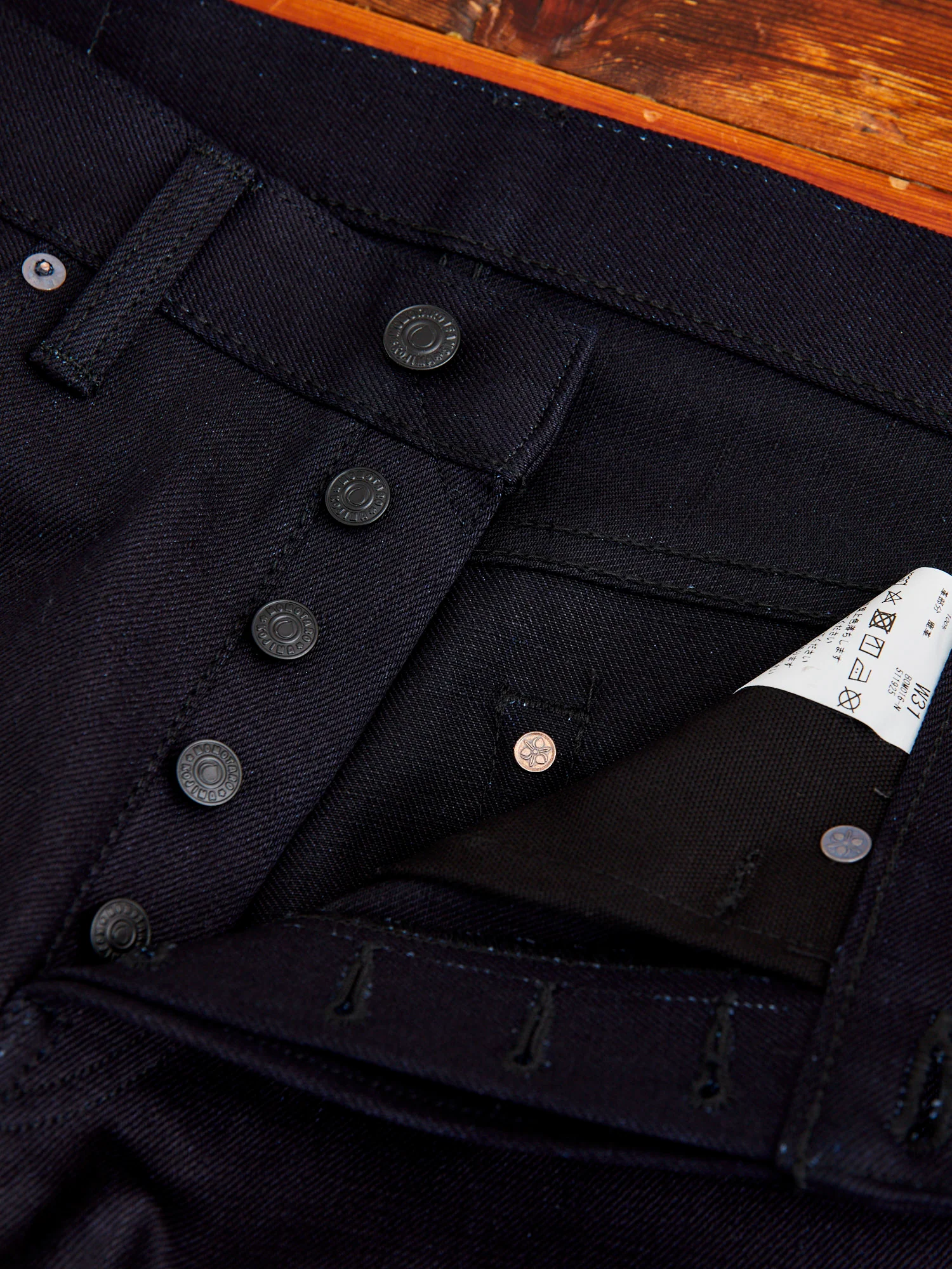 "Nightshade" 15.7oz Selvedge Denim - Natural Tapered - Image 8