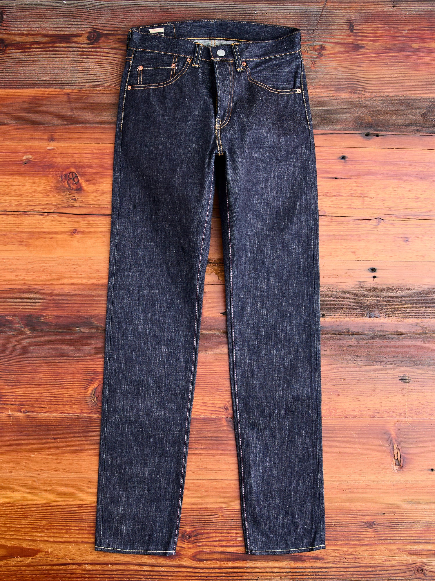0605-SP "Going to Battle" 15.7oz Selvedge Denim - Natural Tapered Fit - Image 4