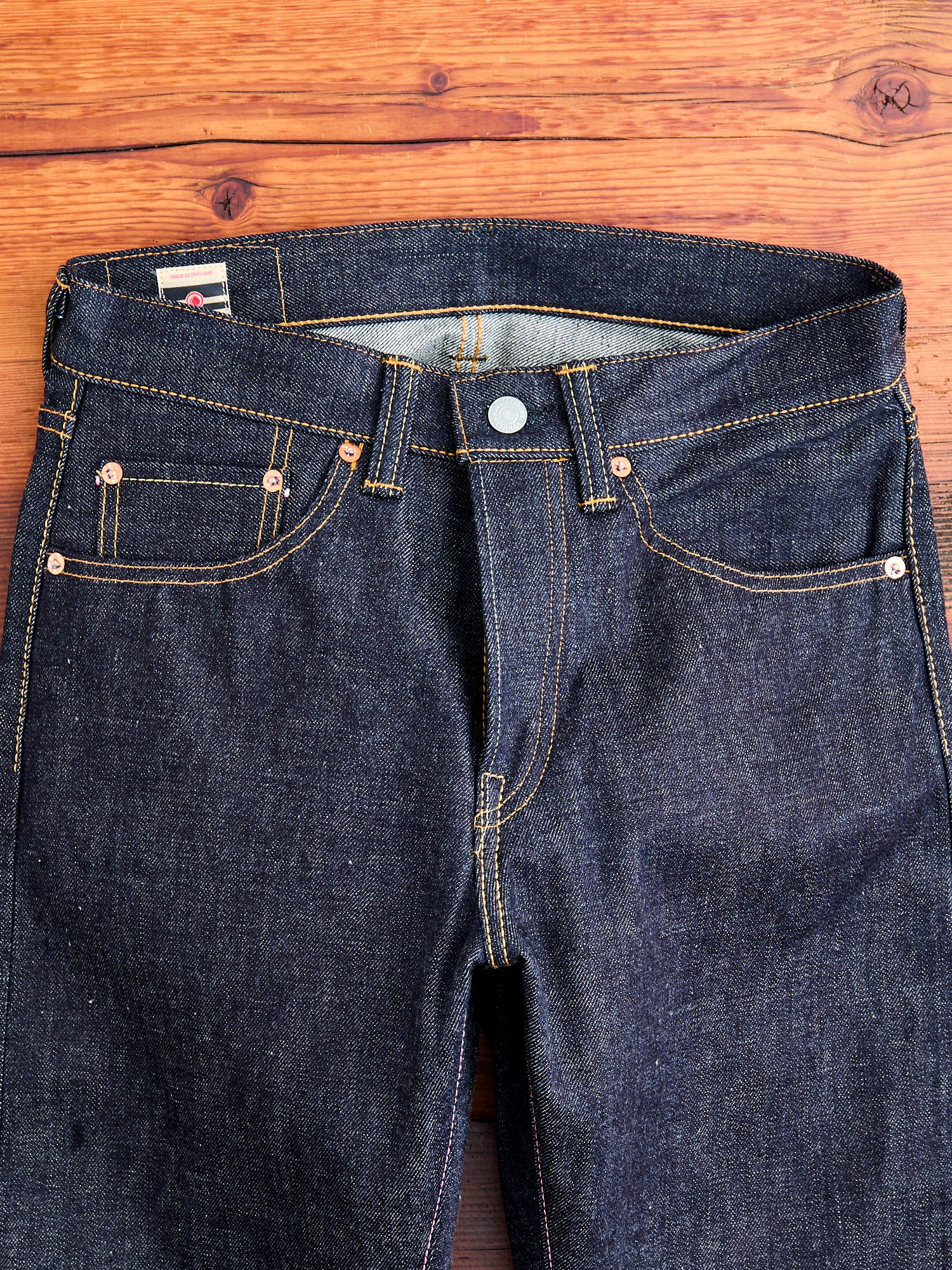 0605-SP "Going to Battle" 15.7oz Selvedge Denim - Natural Tapered Fit - Image 5