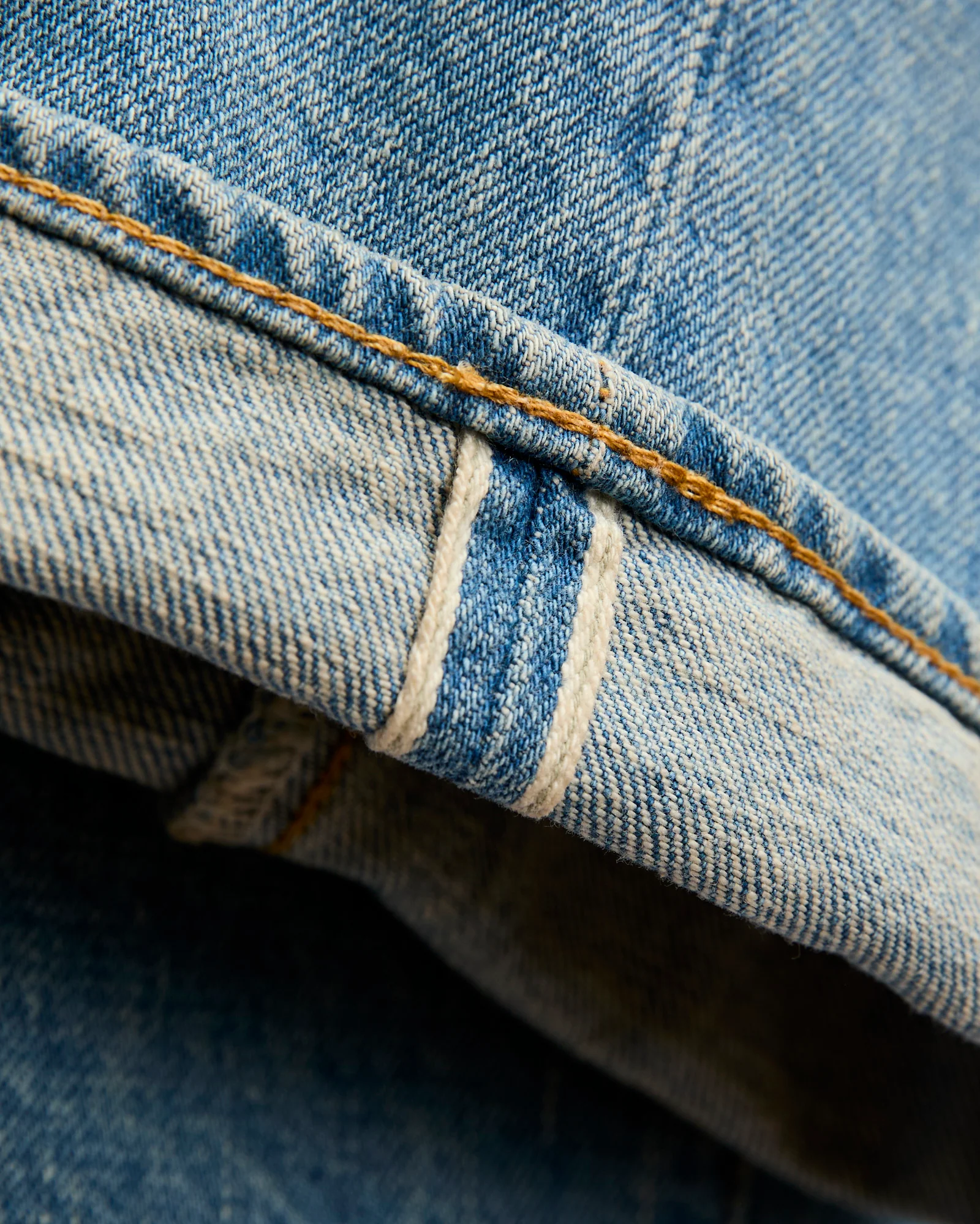 0615 "7 Year Wash" 13.5oz Selvedge Denim - Relax Fit - Image 8