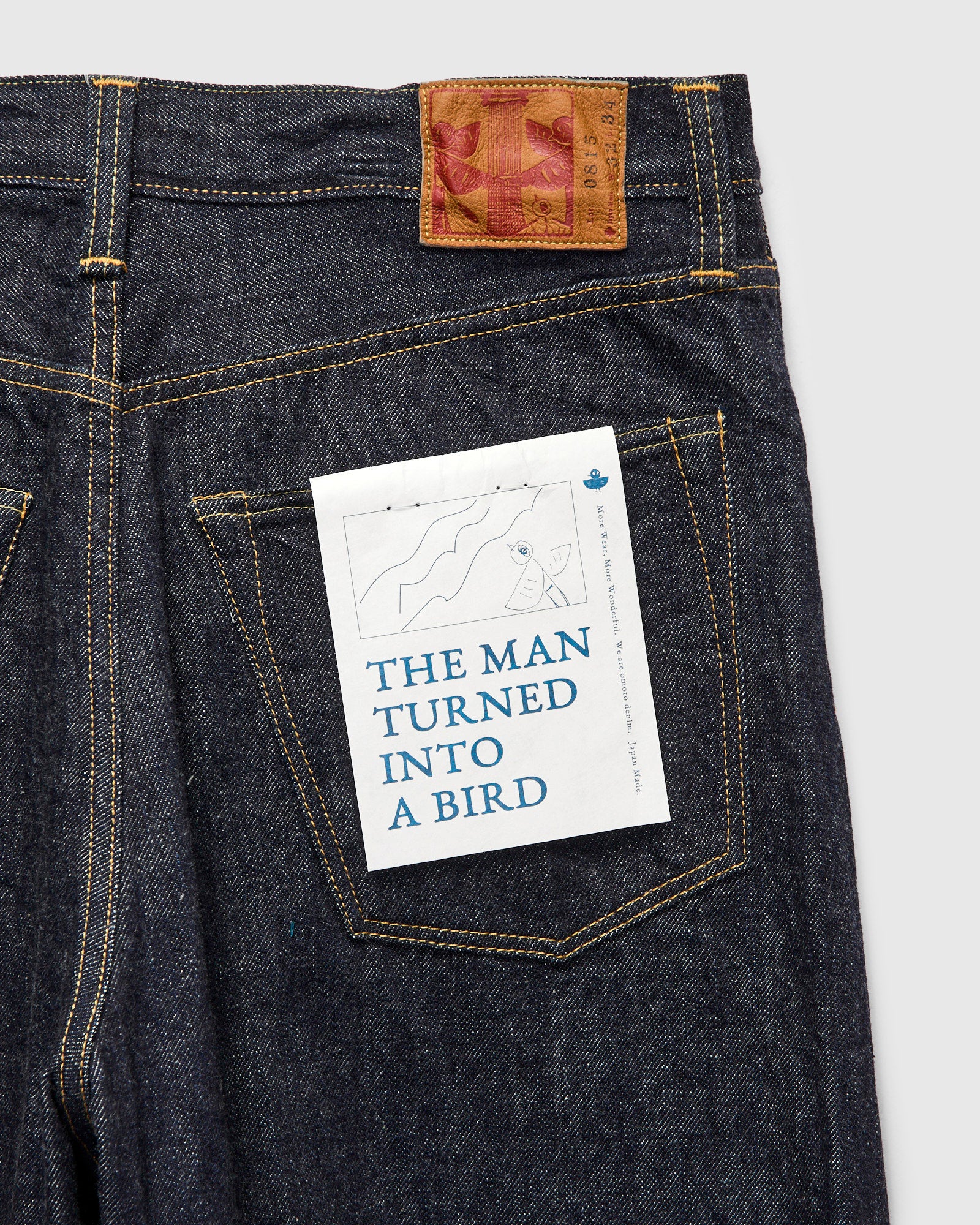 0815 13.5oz Selvedge Denim - Loose Fit - Image 4