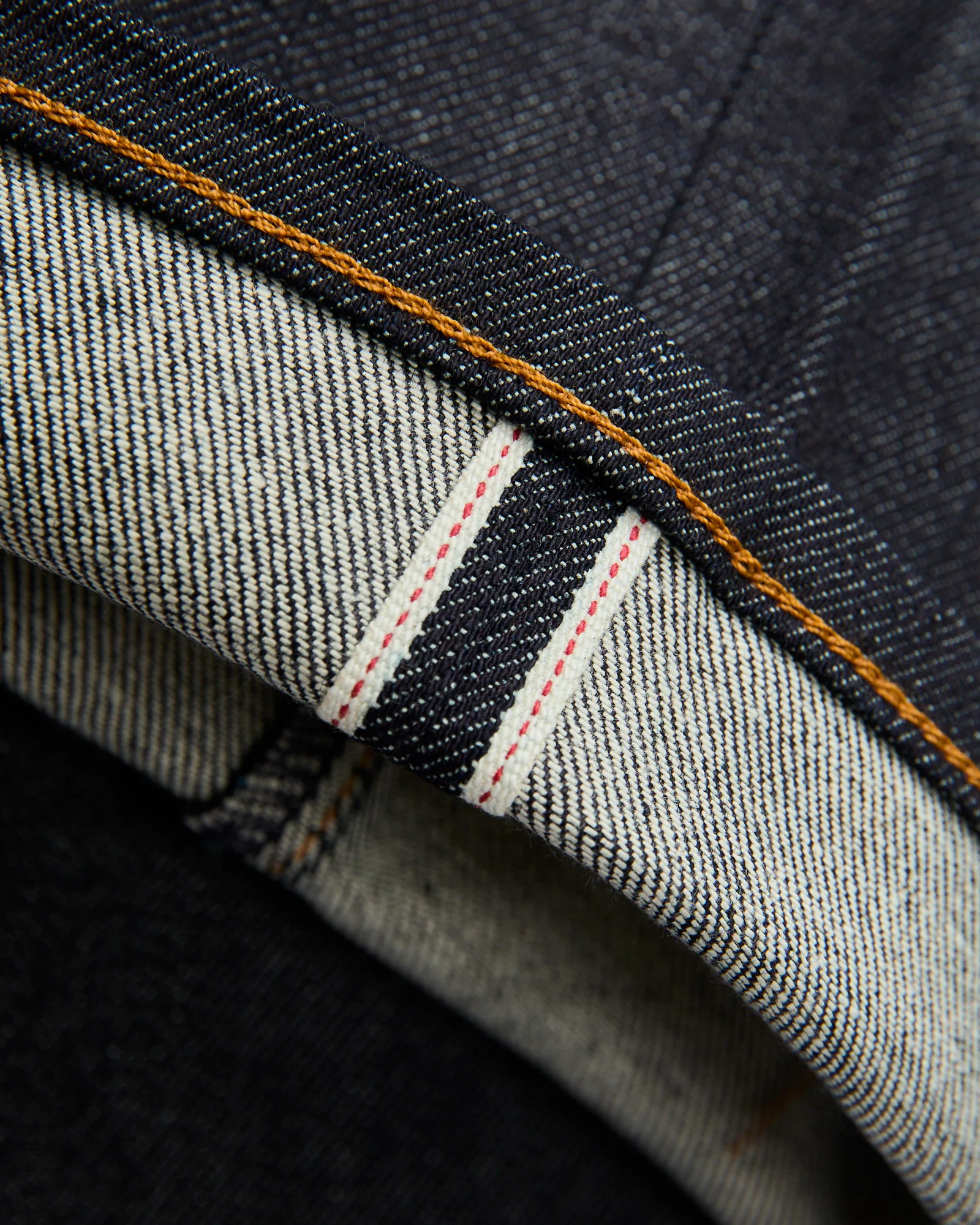 10.5oz Indigo Stretch Selvedge Denim - Scissors Slim Tapered - Image 8