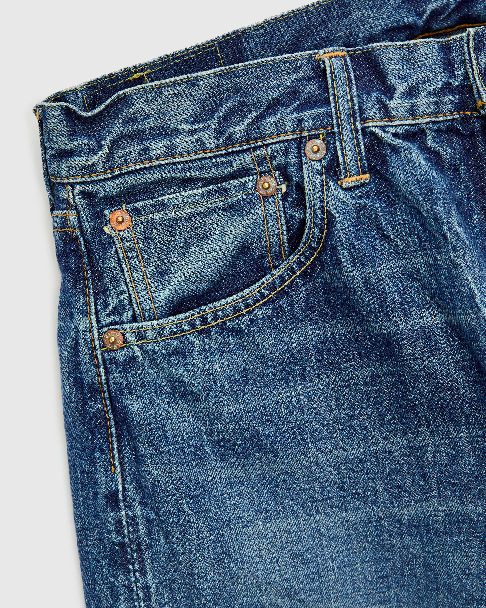 105 "2 Year Wash" 13.5oz Selvedge Denim - Standard Fit - Image 7