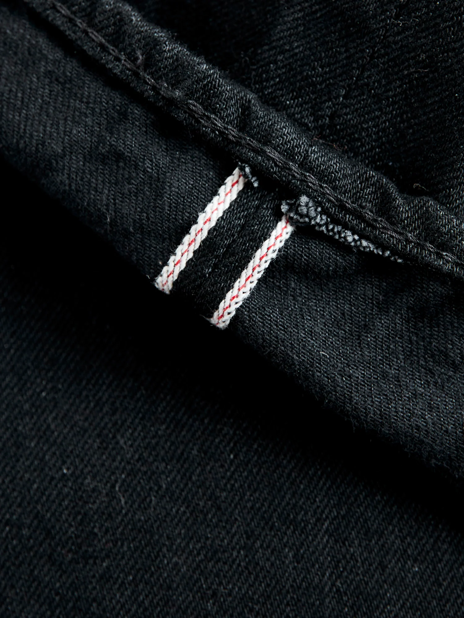 107 13.5oz Double Black Selvedge Denim - Ivy Fit - Image 10