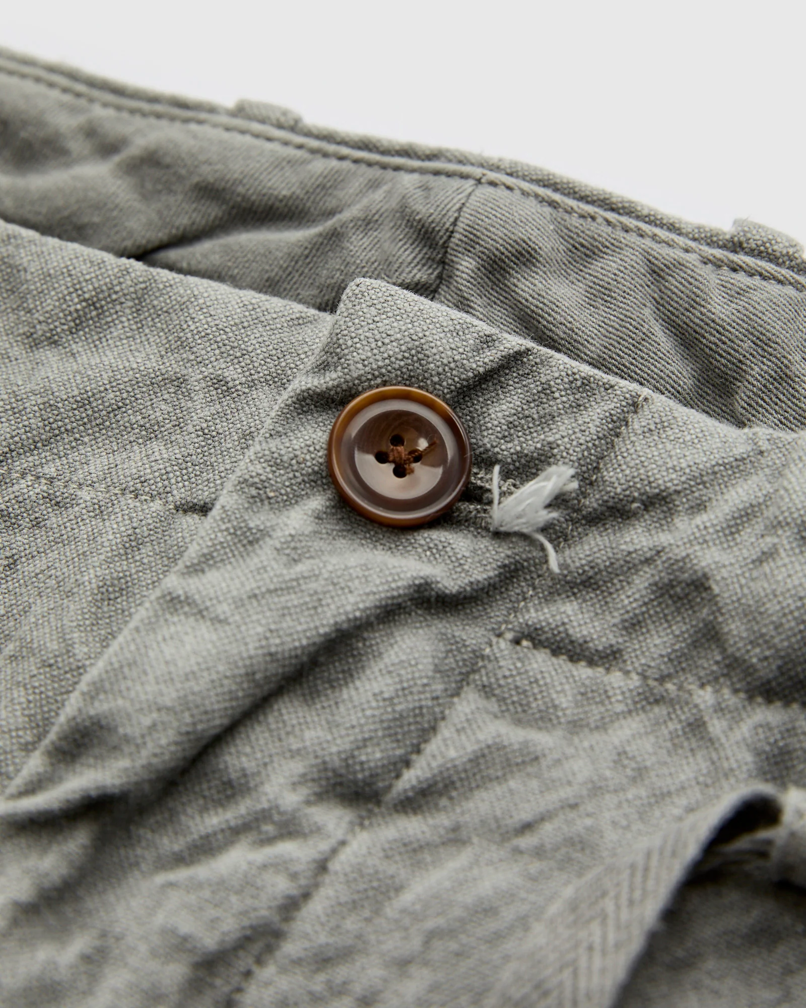 10oz Canvas 2Tuck Tapered Pants in Sumi Ink - Image 6