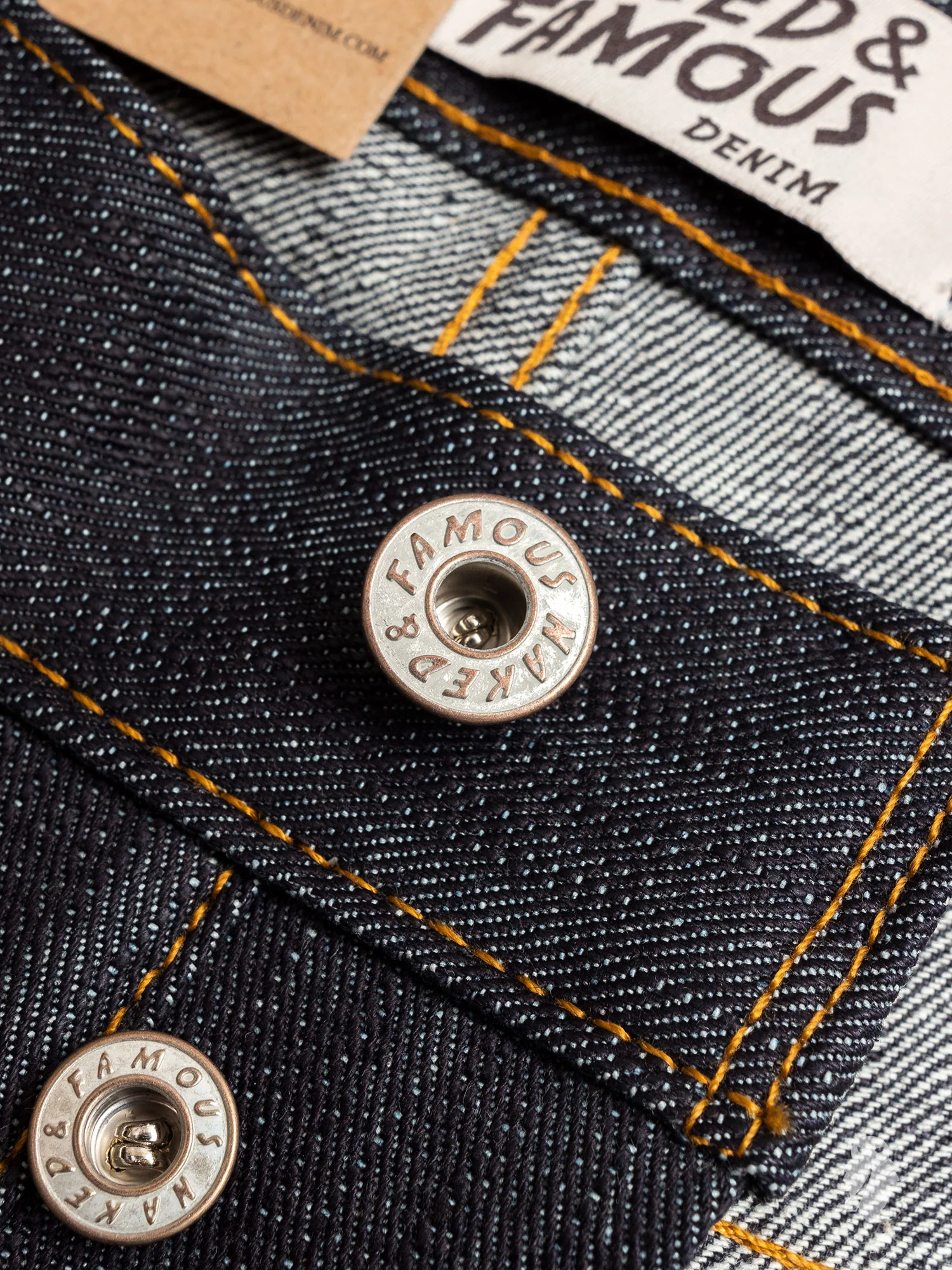 "10th Anniversary Left Hand Twill" 13.75oz Selvedge Denim - Easy Guy Fit - Image 7