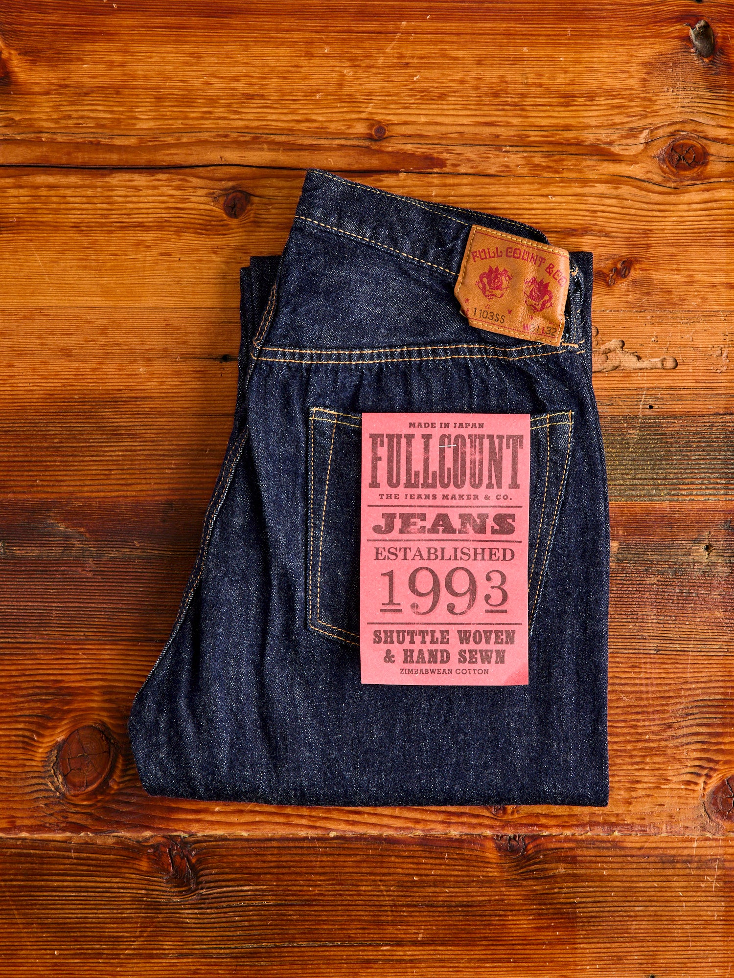 1103SSW "Super Smooth" 11.5oz Selvedge Denim - Clean Straight Fit - Image 2