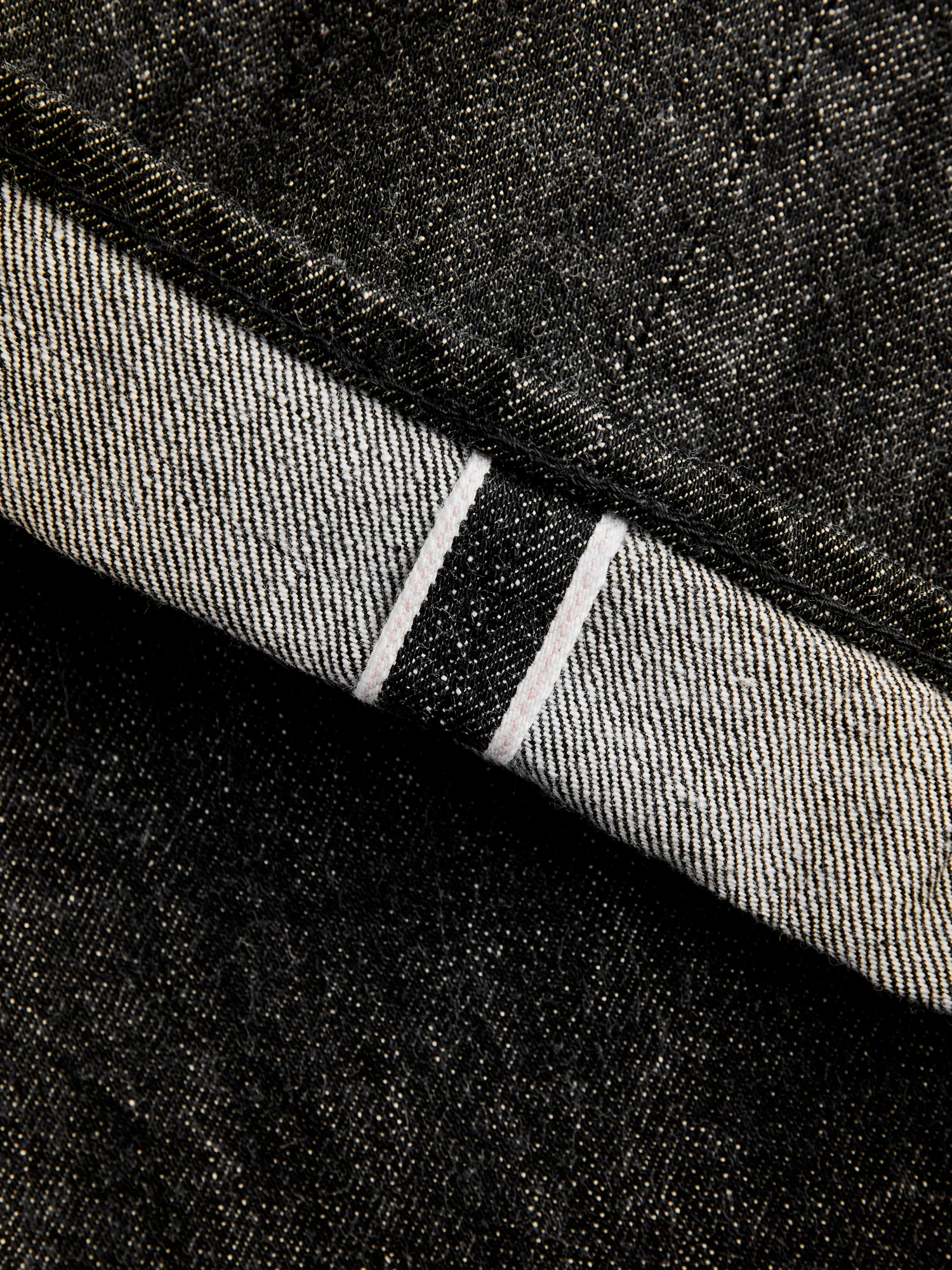 1108BK 14oz Black Selvedge Denim - Slim Straight Fit - Image 12