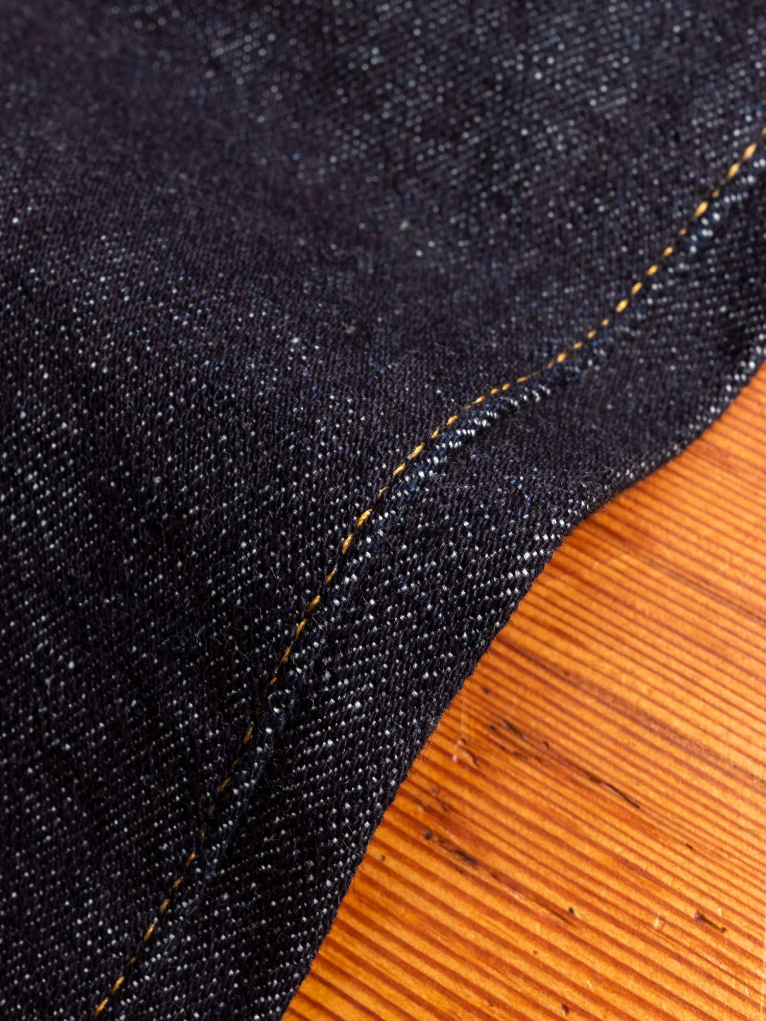 122S "Stretch Denim" 15oz Stretch Selvedge Denim - Relaxed Tapered Fit - Image 8