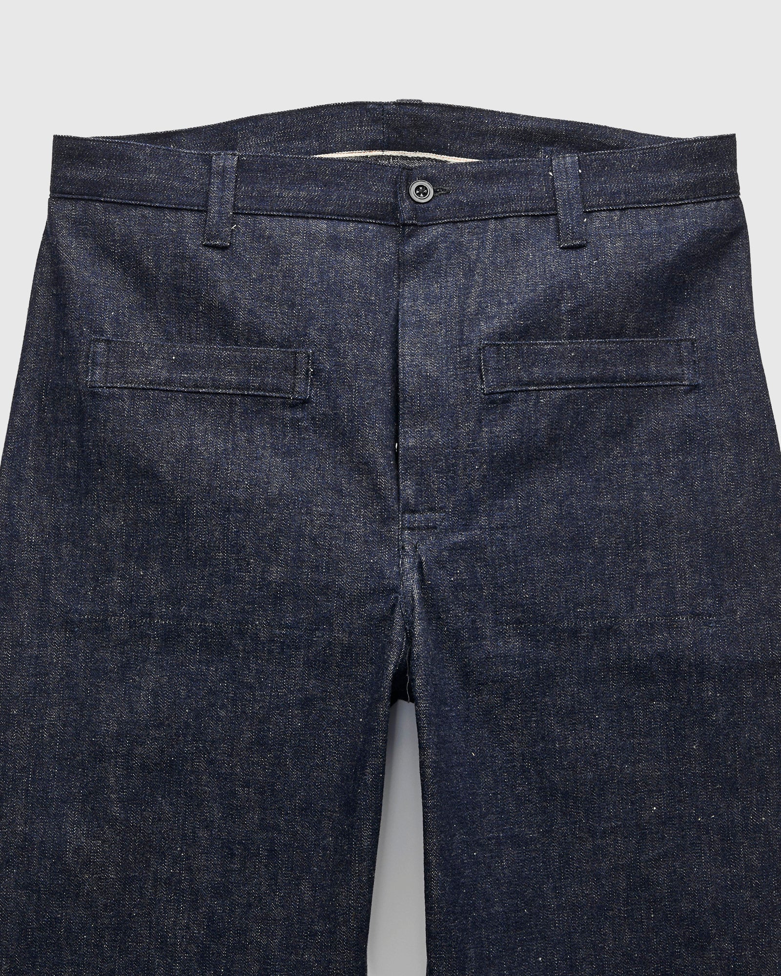 1900 Waist Overall Work Pants in Indigo Denim - Image 5