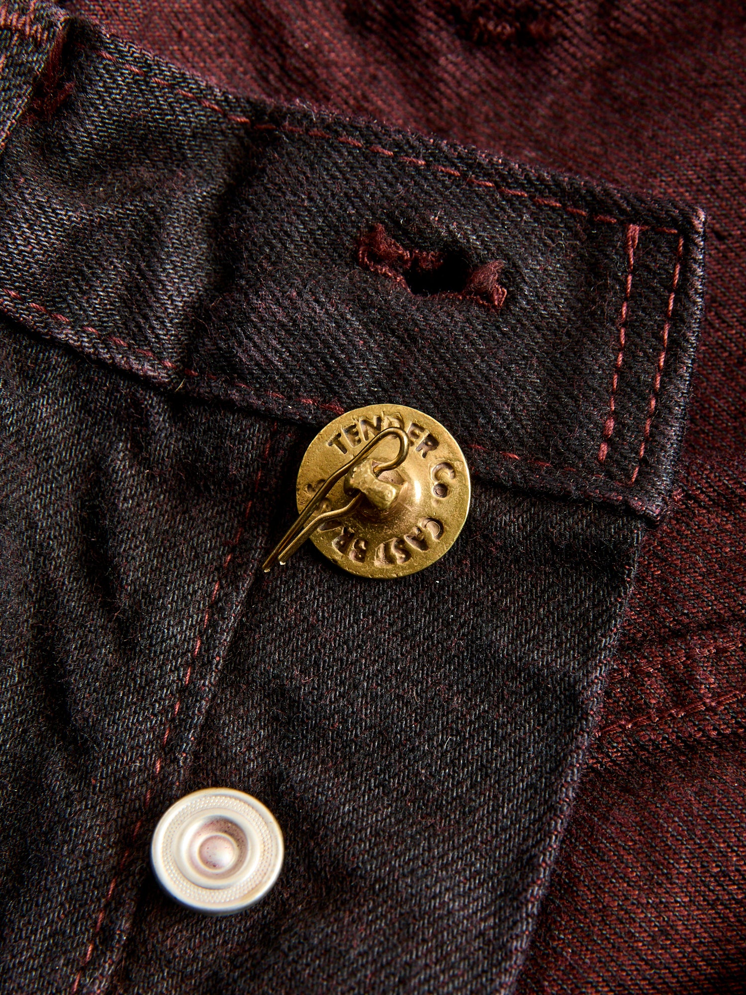 131 "Hadal Library Overdye" 16oz Selvedge Denim - Lost Jeans Fit - Image 8