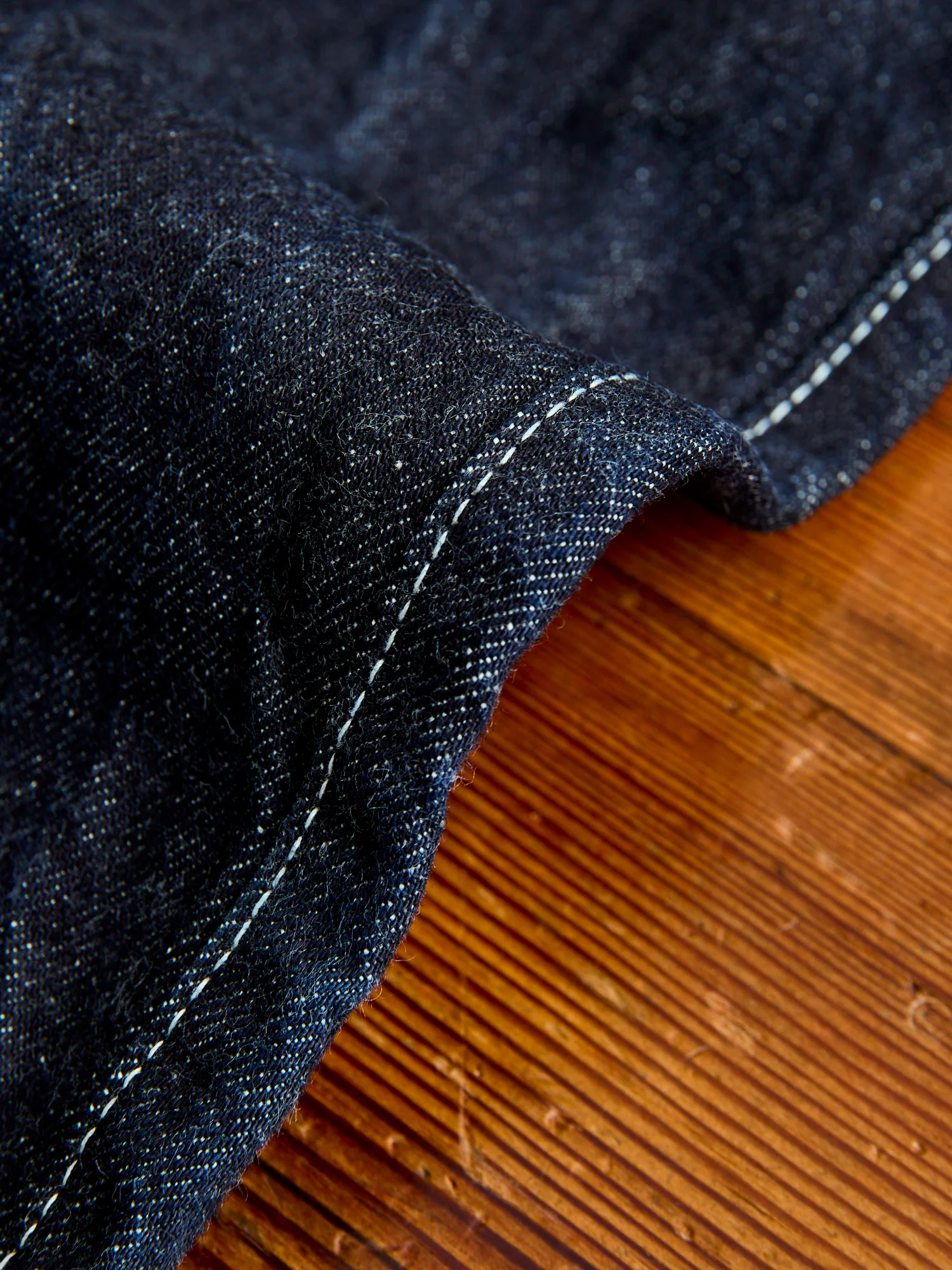 130 "Rinse One Wash" 16oz Selvedge Denim - High Rise Taper Fit - Image 10