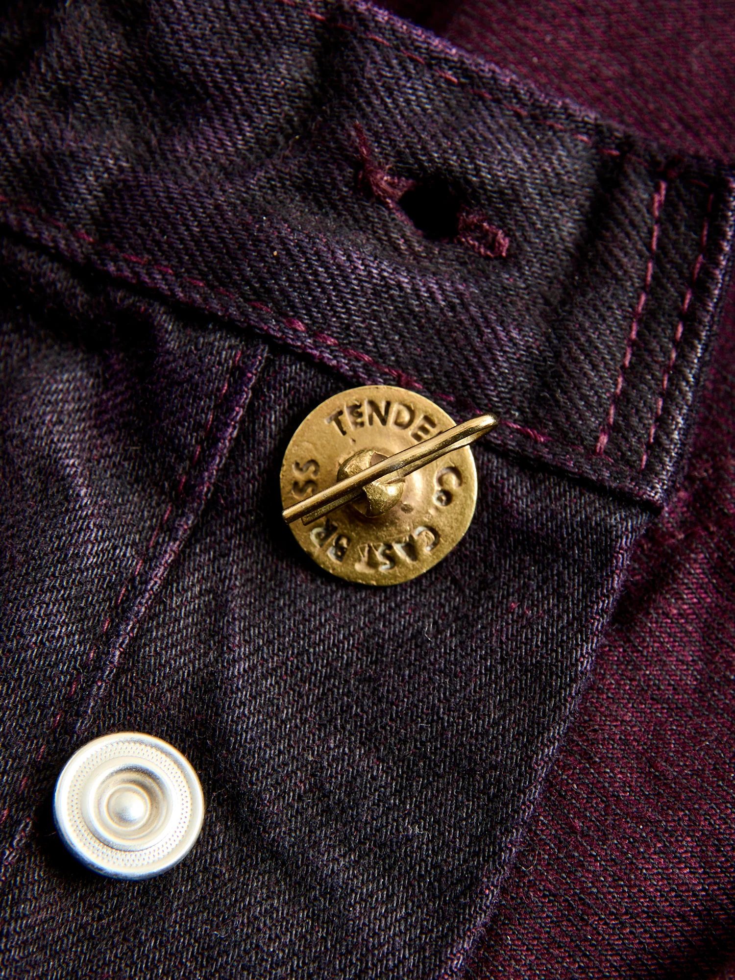 131 "Hadal Purple Overdye" 16oz Selvedge Denim - Lost Jeans Fit - Image 9