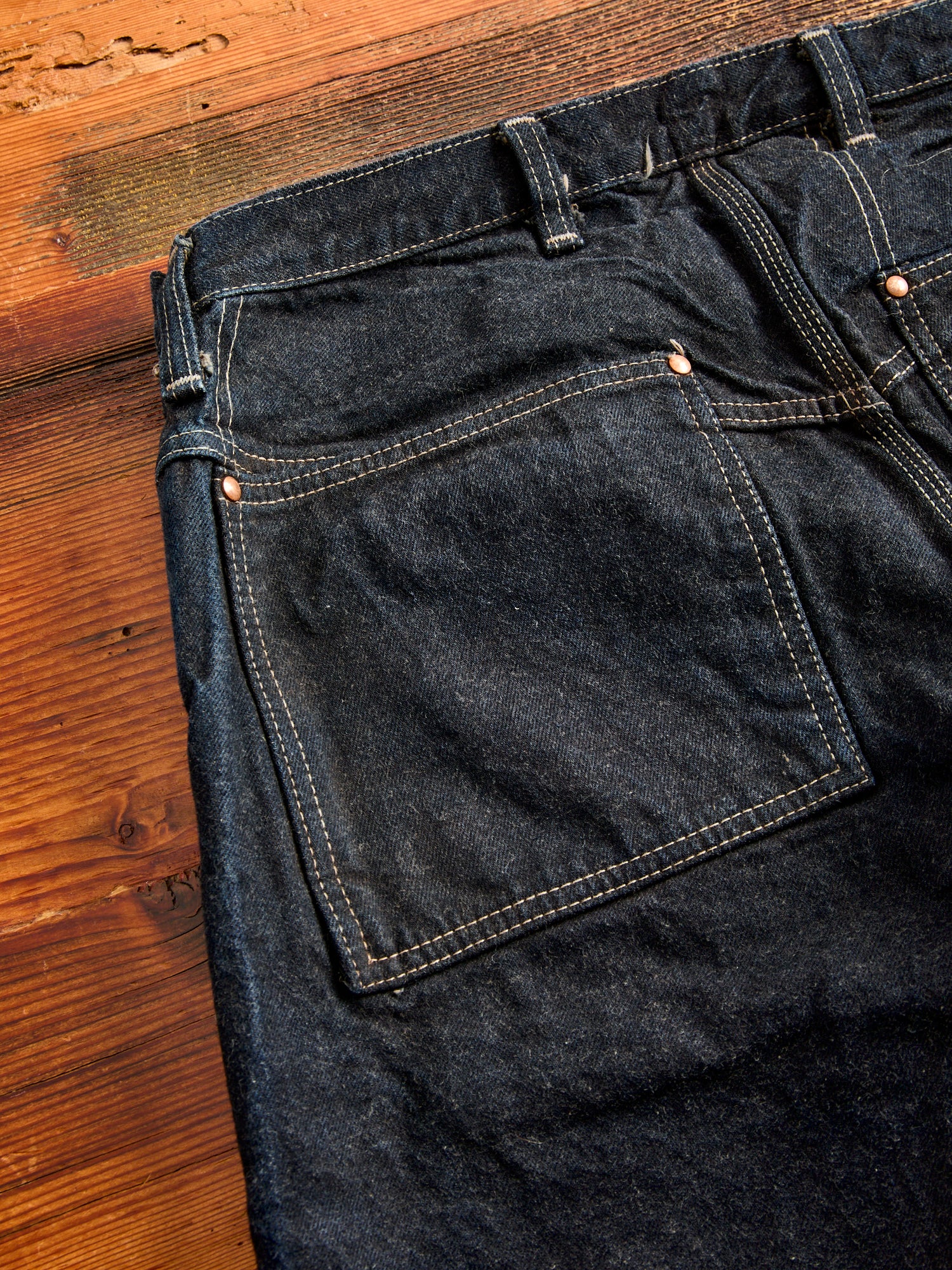 131 "Saddened Wattle" 16oz Selvedge Denim - Lost Jeans Fit - Image 12