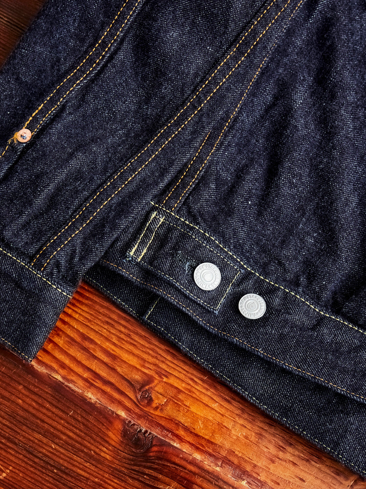 13oz Double Pocket Selvedge Denim Type-2 Jacket - Image 12