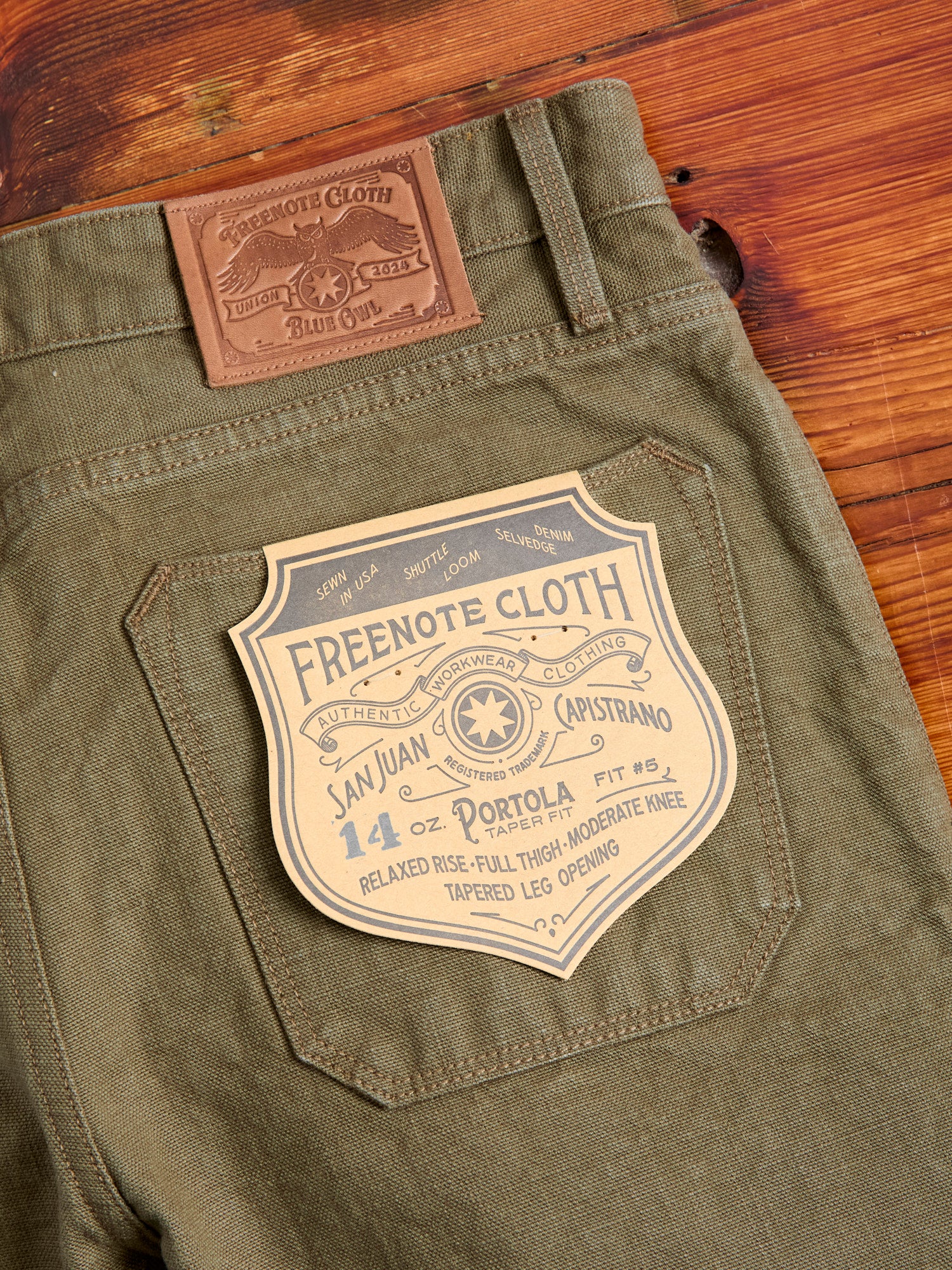 Rialto Pant in Olive Green - Image 6