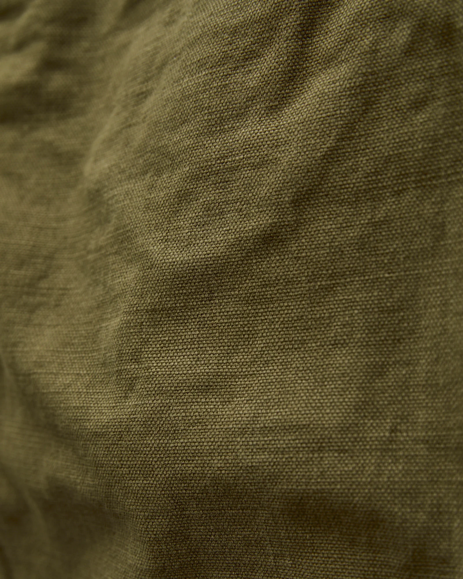 14oz Slub Workers Chino in Army - Image 9