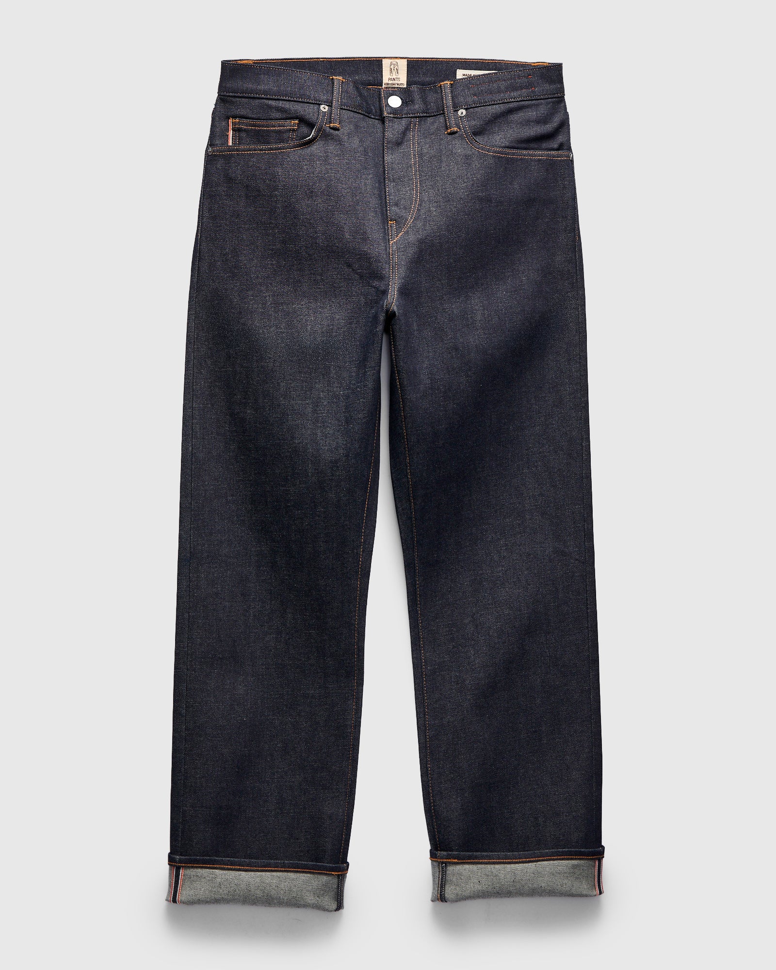 14oz Stretch Selvedge Denim - Pail Loose Straight - Image 2