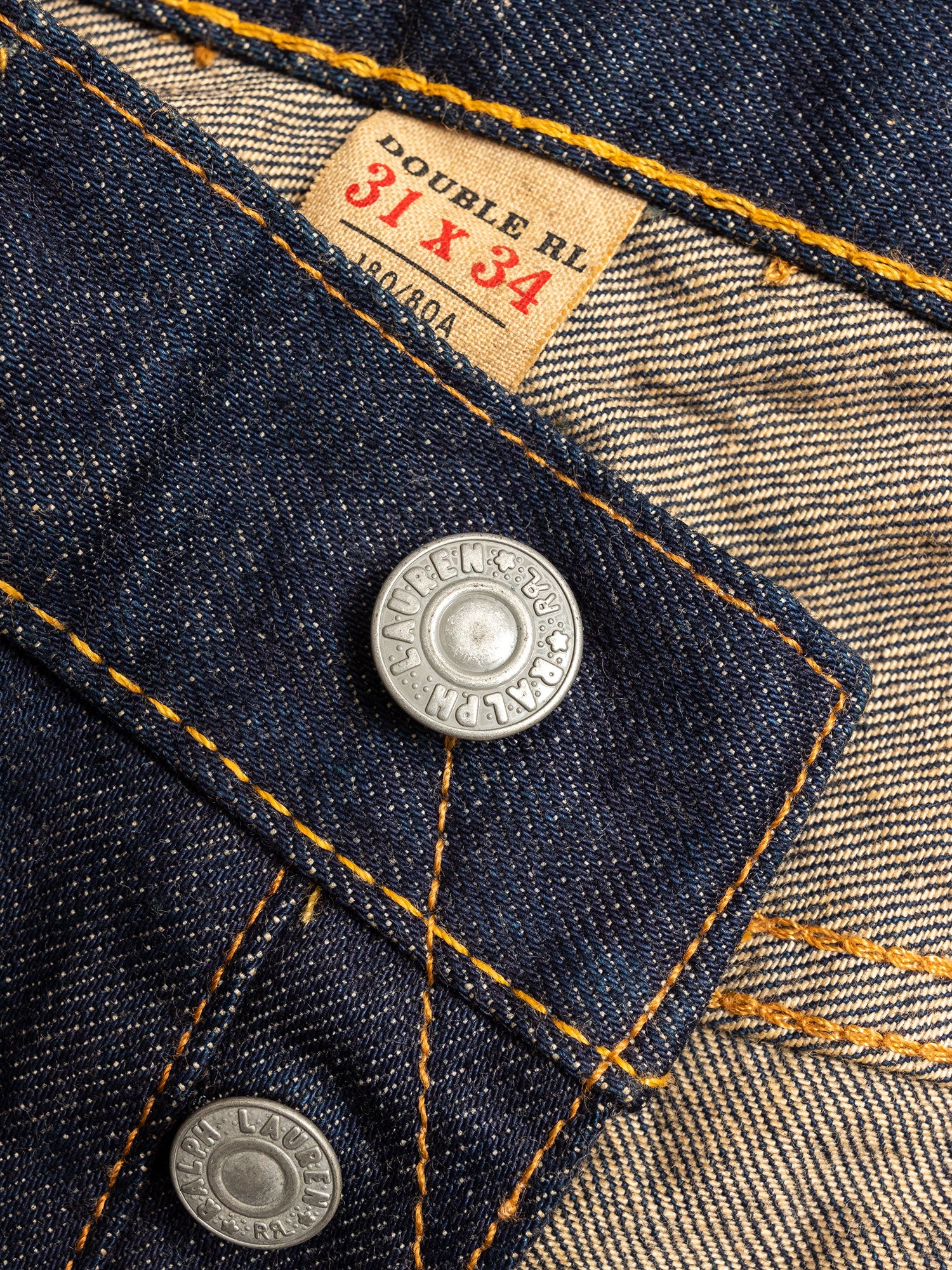 15oz Rinsed Selvedge Denim - Slim Fit - Image 8
