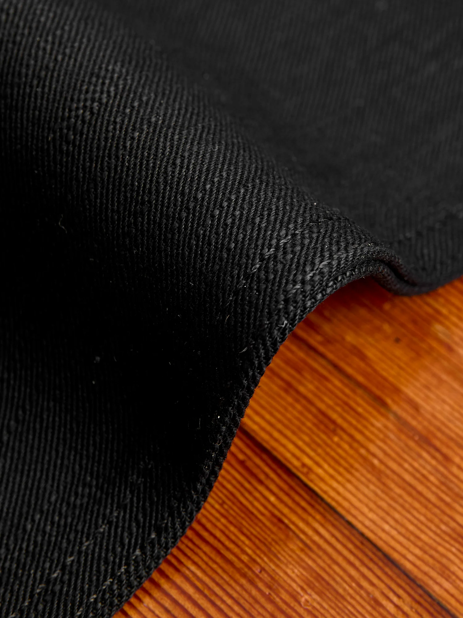 "Anniversary Left Hand Twill - Double Black Edition" 13.75oz Selvedge Denim - True Guy Fit - Image 10