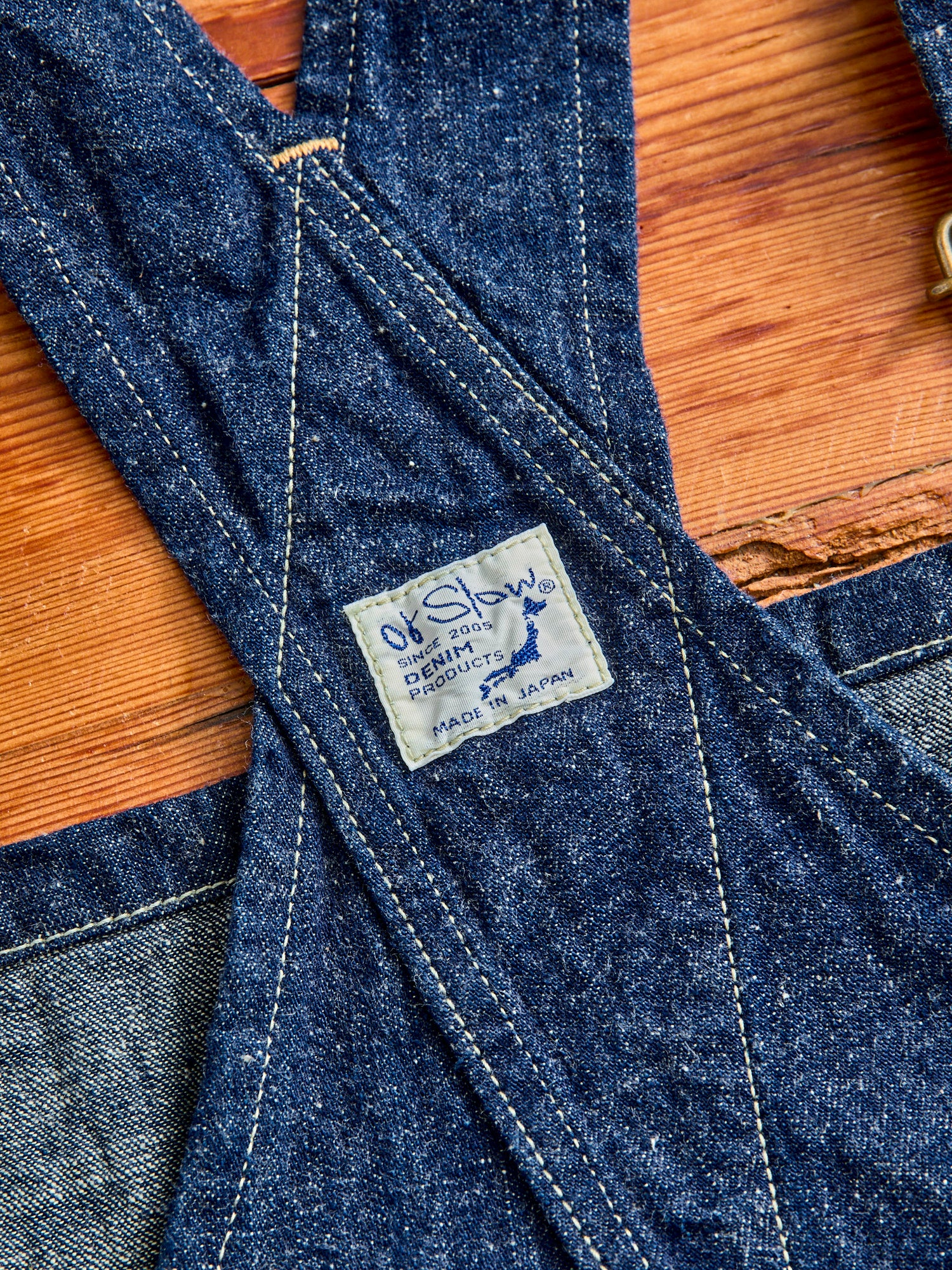 1930's Denim Overall in Indigo One Wash - Image 14