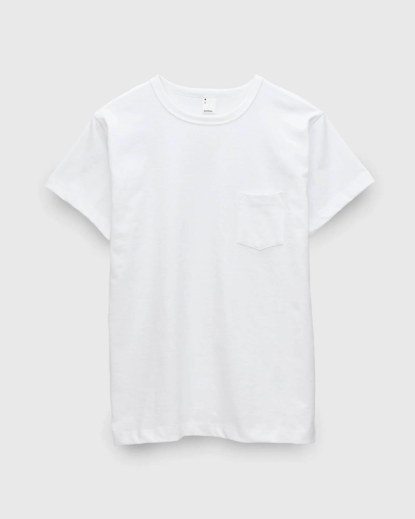 2-Pack Heavyweight Pocket T-Shirts in White - Image 5