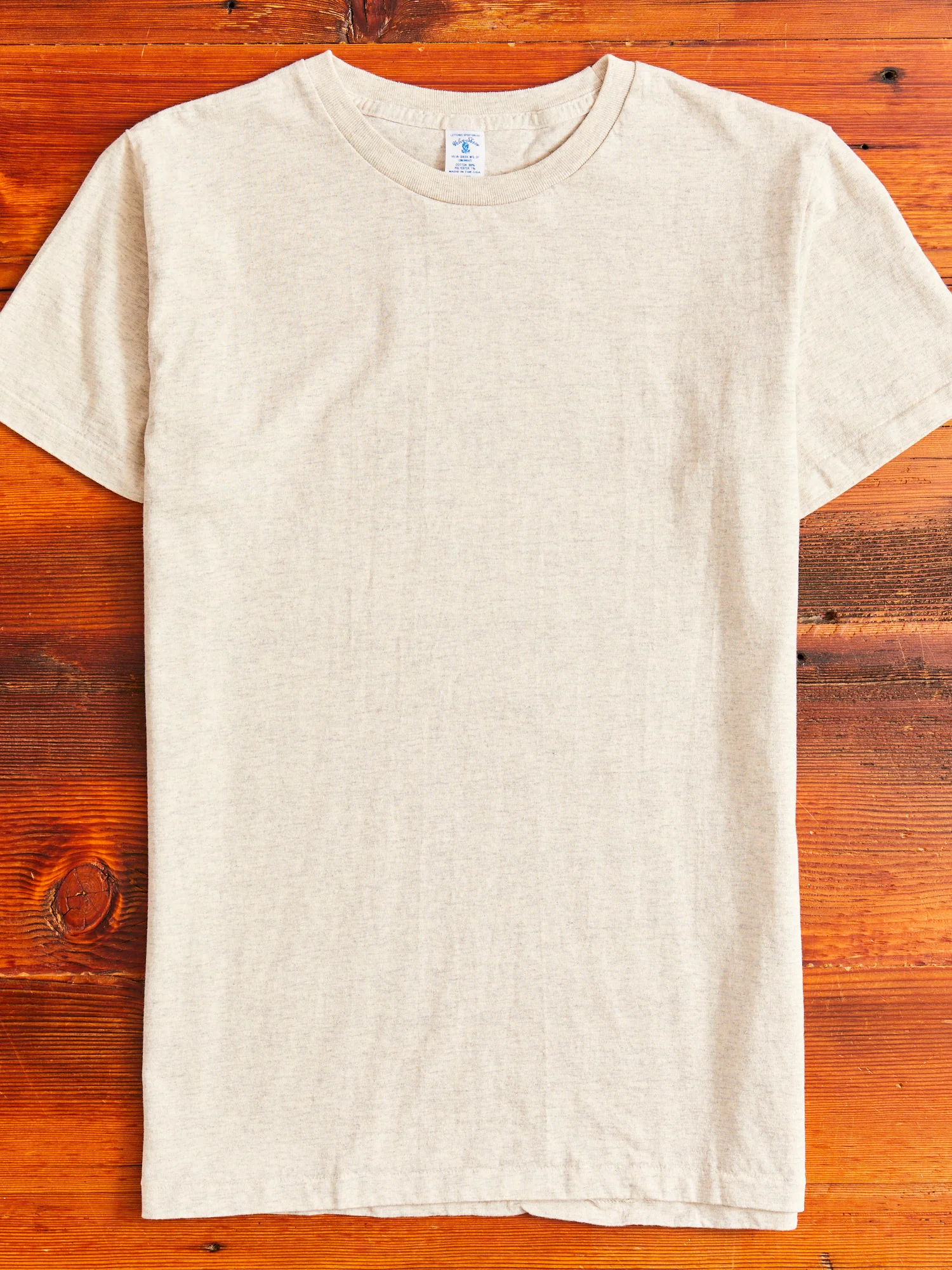 2-Pack Short Sleeve Crew Tee in Oatmeal - Image 3