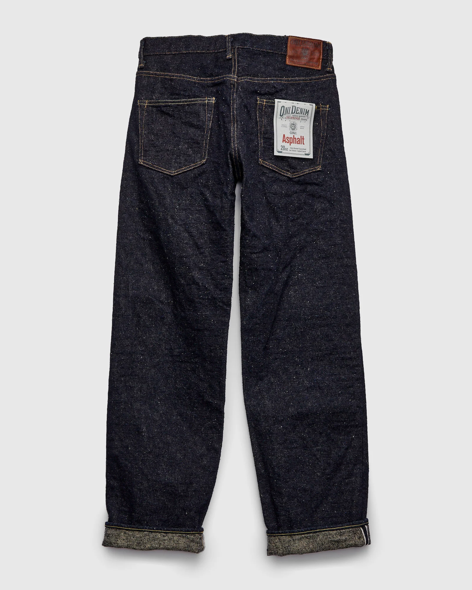 200 "Asphalt" 20oz Selvedge Denim - Wide Straight Fit - Image 3