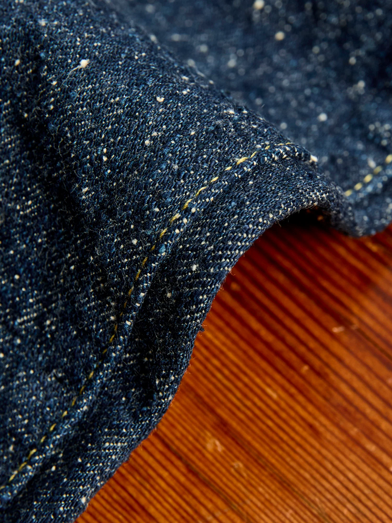 200-CCD "Crushed Concrete" 15oz Selvedge Denim - Wide Straight Fit - Image 10