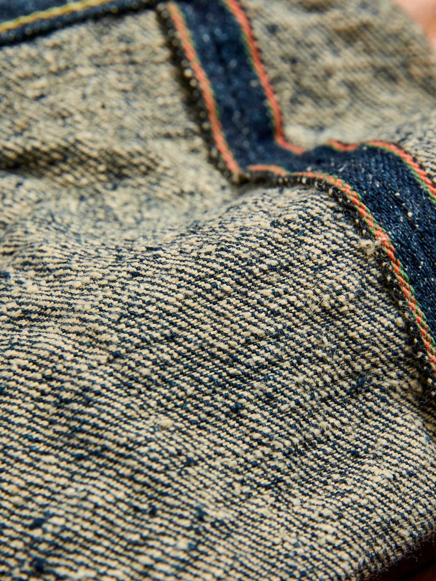 200-CCD "Crushed Concrete" 15oz Selvedge Denim - Wide Straight Fit - Image 13