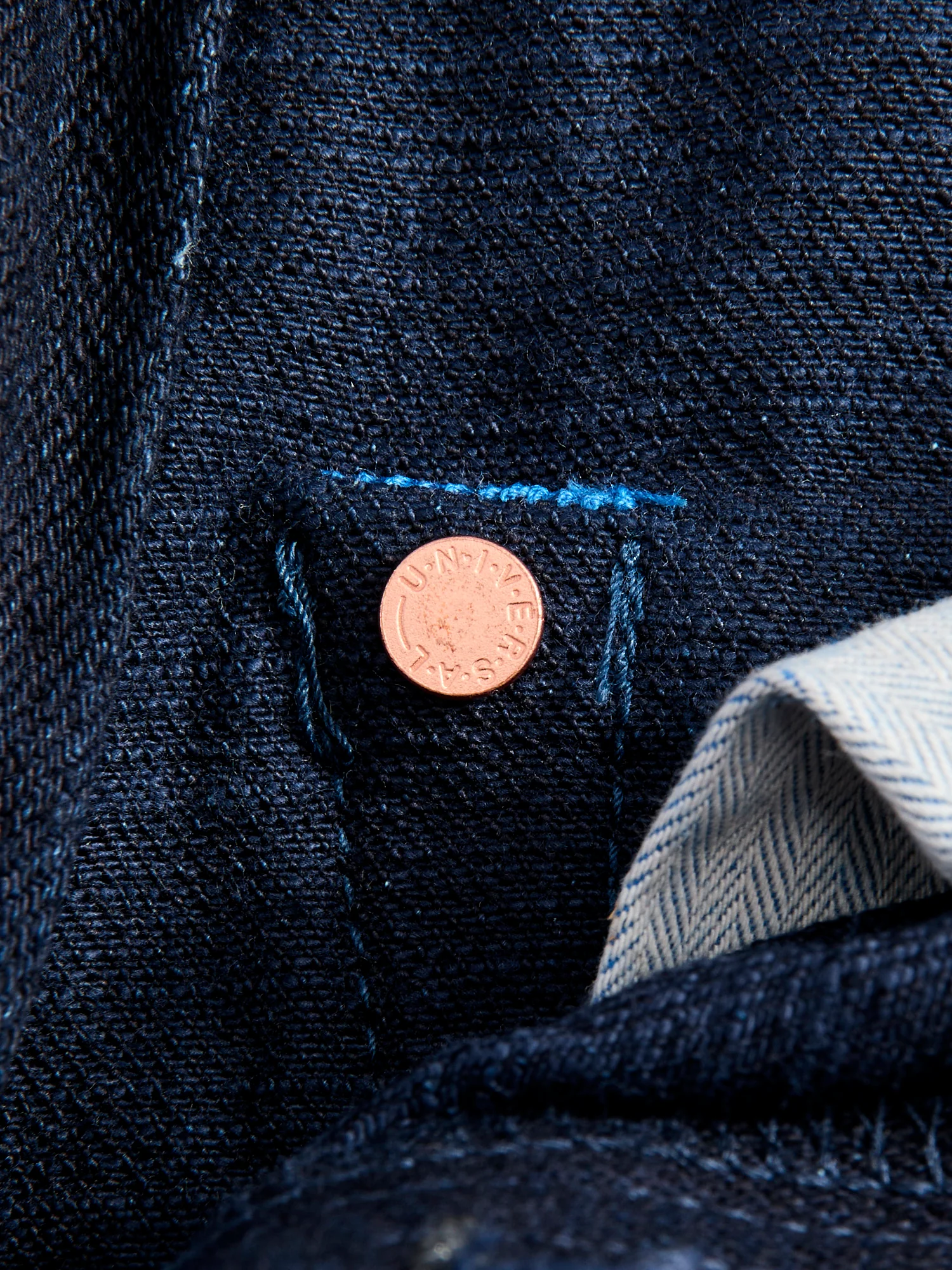 202ID "Double Indigo" 15oz Selvedge Denim - High Tapered Fit - Image 11