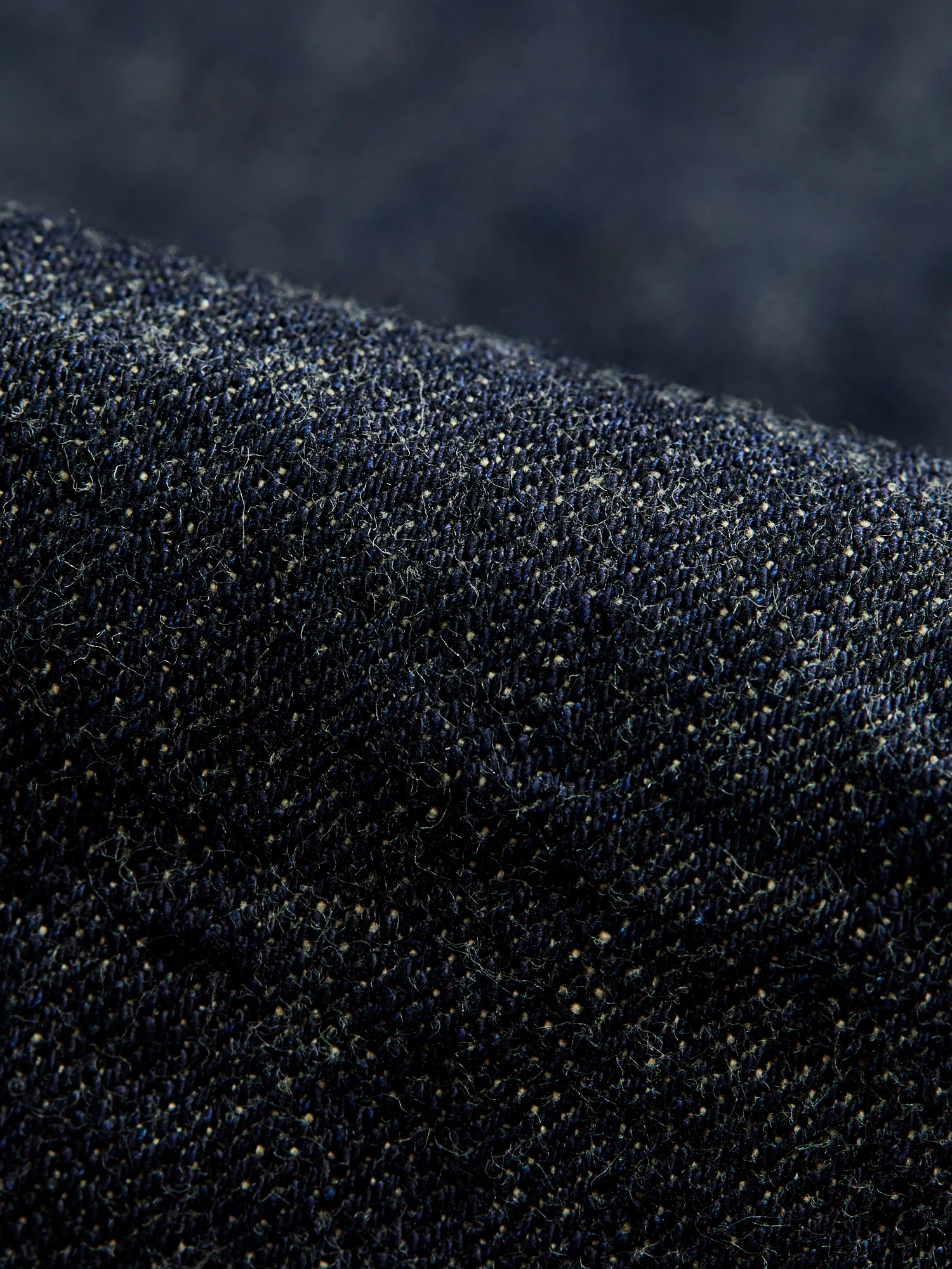 246-14KBE "Blue Oni" Indigo Beige 14oz Selvedge Denim - Clean Straight Fit - Image 12