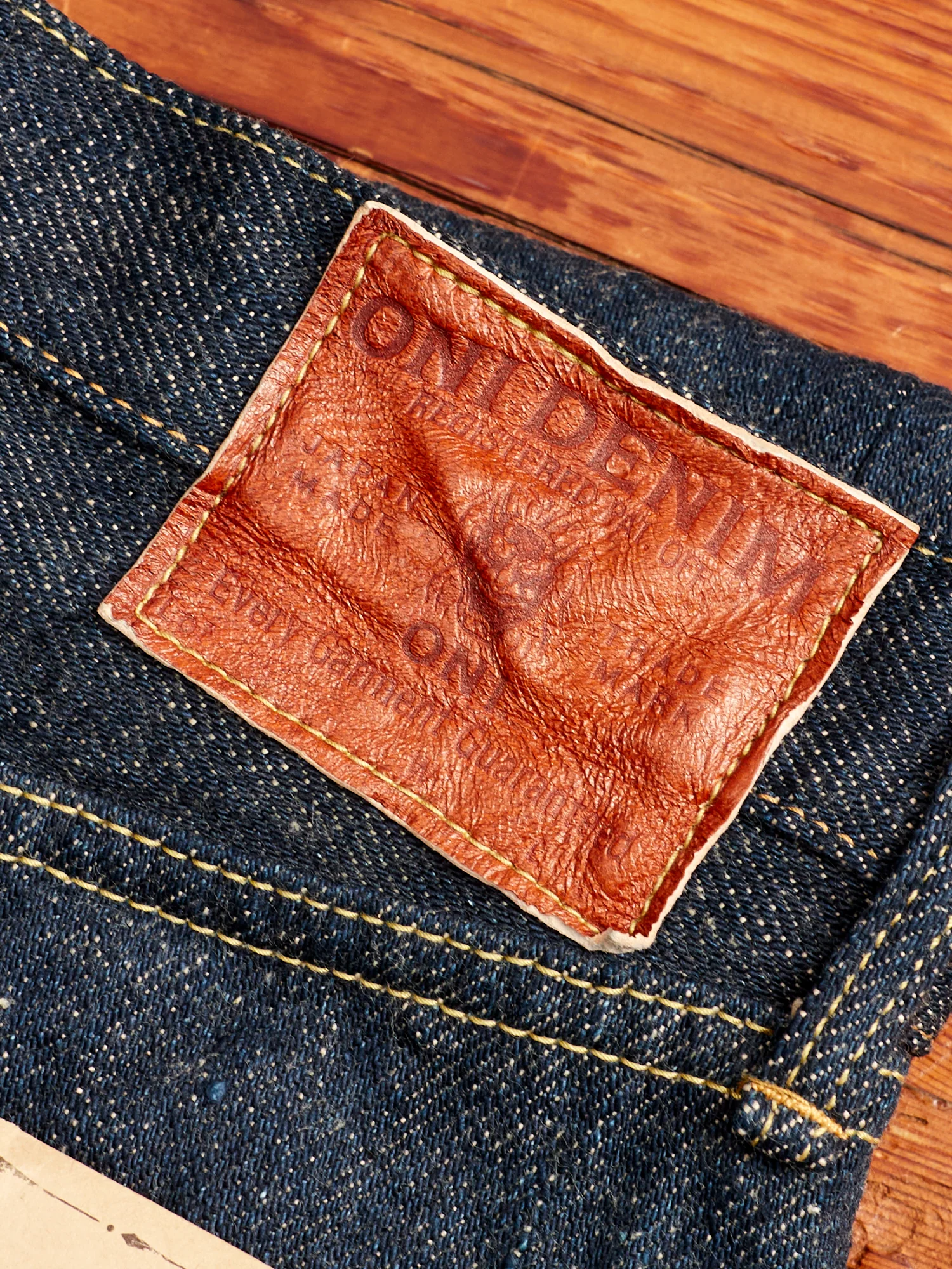 246ZR "Secret Denim" 20oz Selvedge Denim - Clean Straight Fit - Image 3