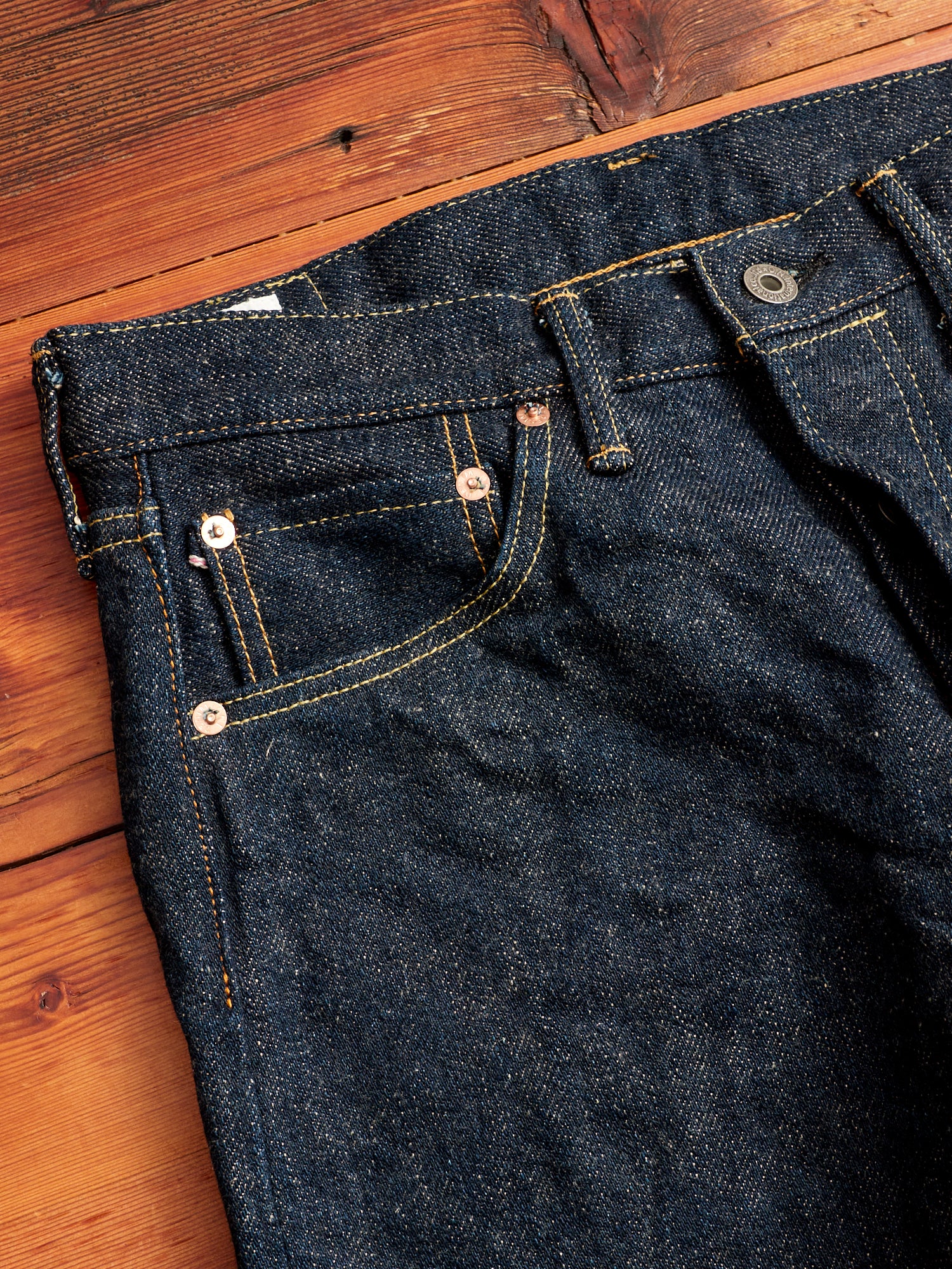 246ZR "Secret Denim" 20oz Selvedge Denim - Clean Straight Fit - Image 5