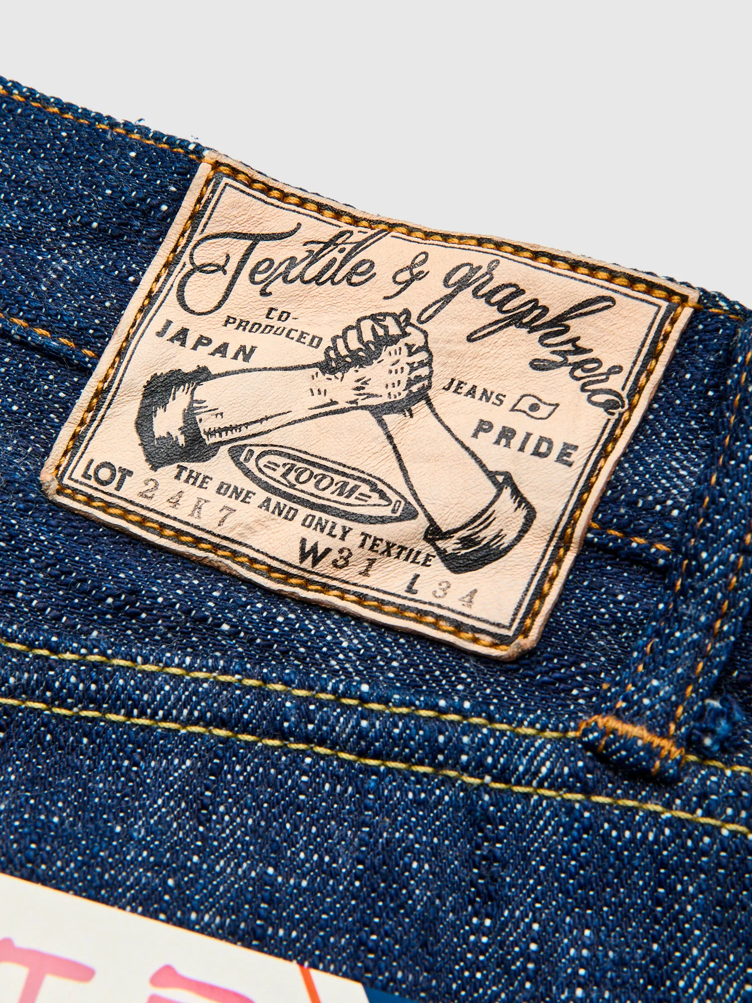 "Blue Indigo Skein Dyeing" 15oz Kasezome Selvedge Denim - Slim Straight Fit - Image 11