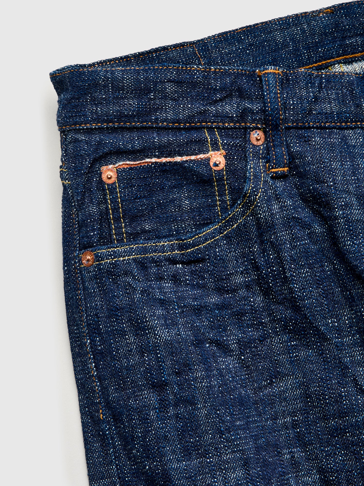 "Blue Indigo Skein Dyeing" 15oz Kasezome Selvedge Denim - Slim Straight Fit - Image 5