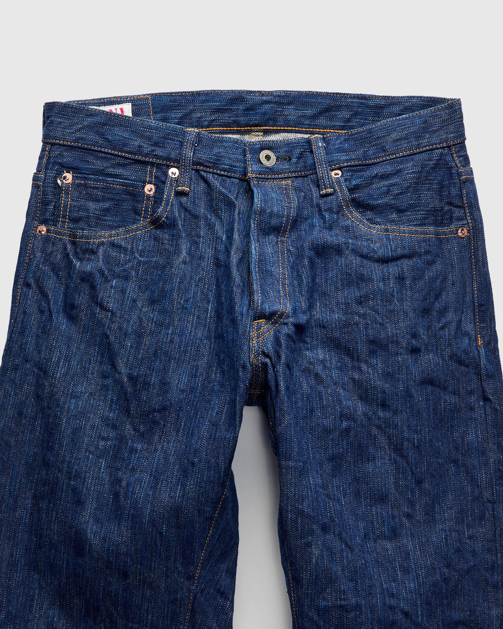 274-AWA "Awa-Shoaizome" 20oz Selvedge Denim - Regular Straight Fit - Image 5