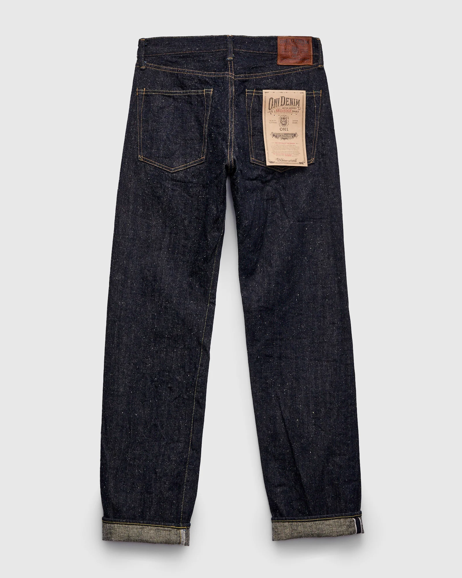 288-NEP 13.7oz Selvedge Denim - Classic Straight Fit - Image 3