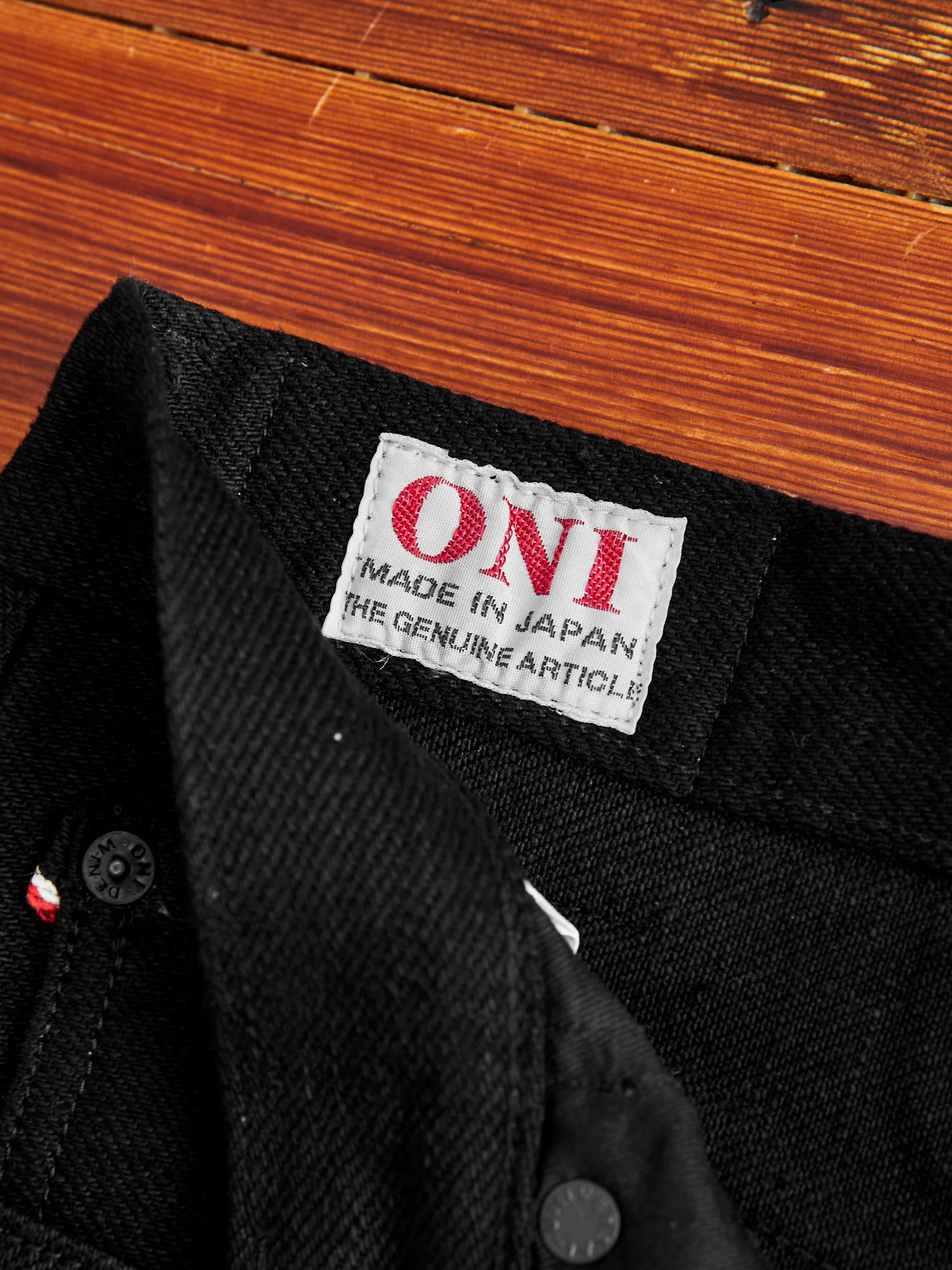 288ZR-BK "Secret Black" 20oz Selvedge Denim - Classic Straight Fit - Image 9