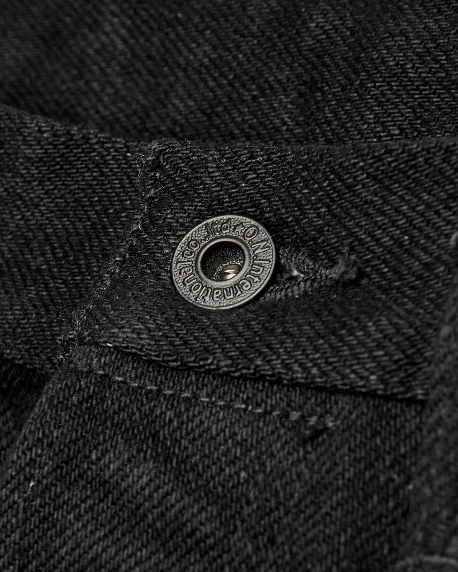 288ZR-BKBK "Secret Black" 20oz Selvedge Denim - Classic Straight Fit - Image 8